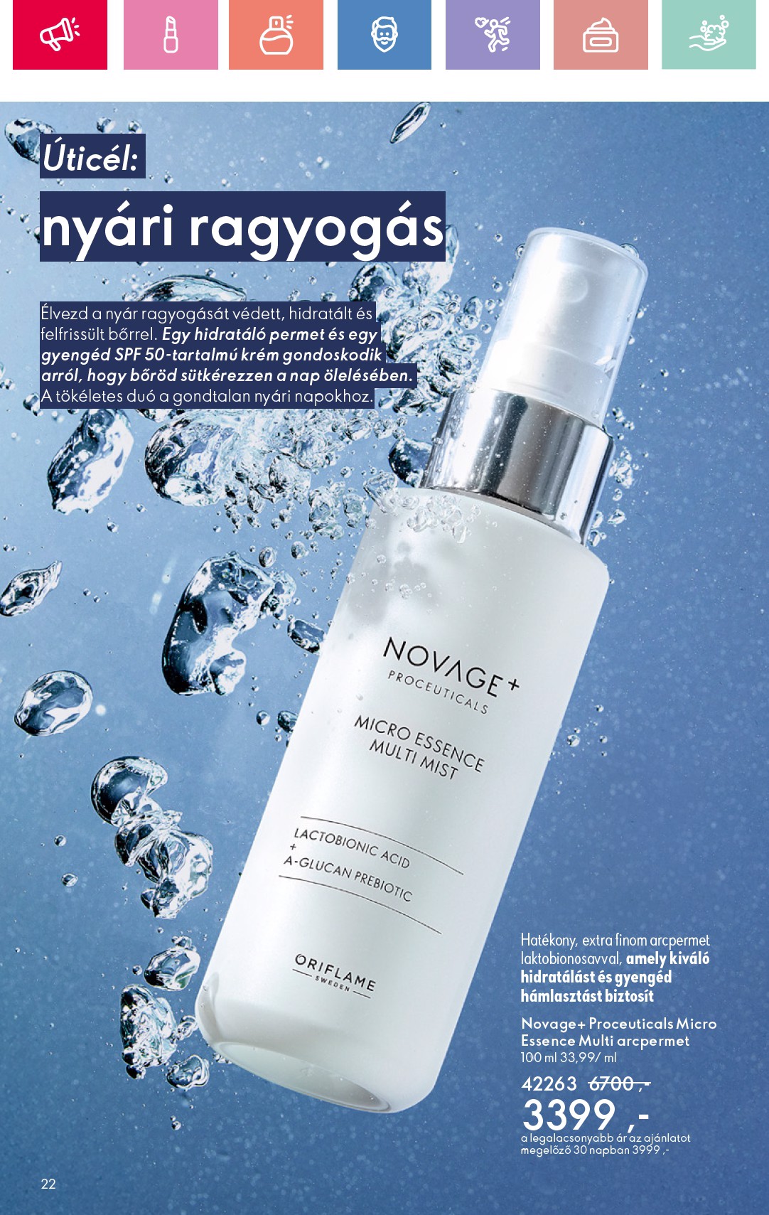 oriflame - Oriflame akciós újság, érvényes 06.15. - 07.05. - page: 22 oriflame - Oriflame akciós újság, érvényes 06.15. - 07.05. - page: 22
