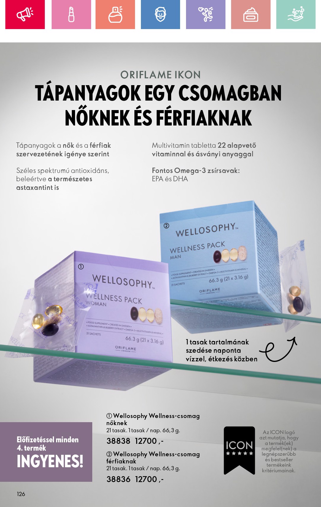 oriflame - Oriflame akciós újság, érvényes 06.15. - 07.05. - page: 126 oriflame - Oriflame akciós újság, érvényes 06.15. - 07.05. - page: 126