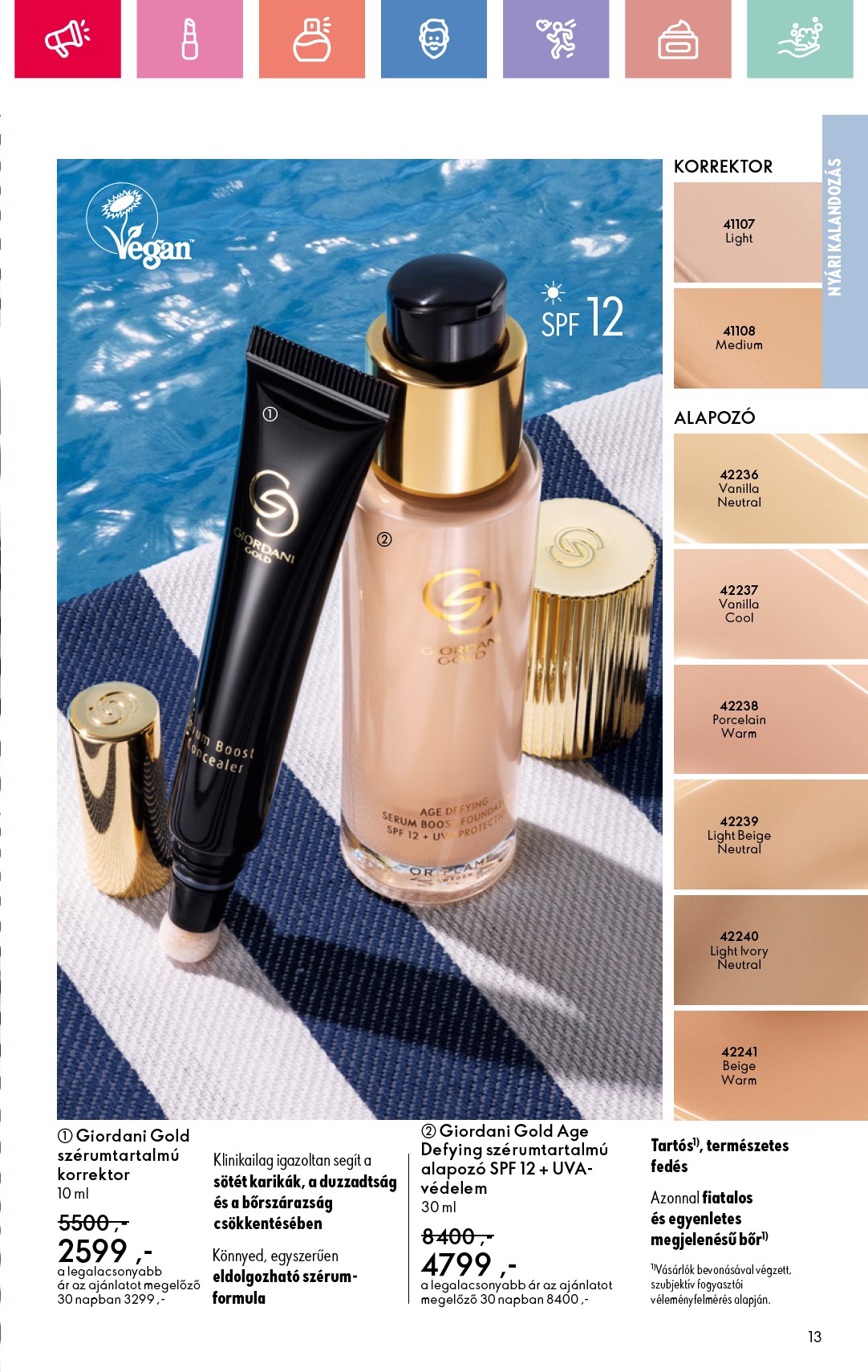oriflame - Oriflame akciós újság, érvényes 06.15. - 07.05. - page: 13 oriflame - Oriflame akciós újság, érvényes 06.15. - 07.05. - page: 13