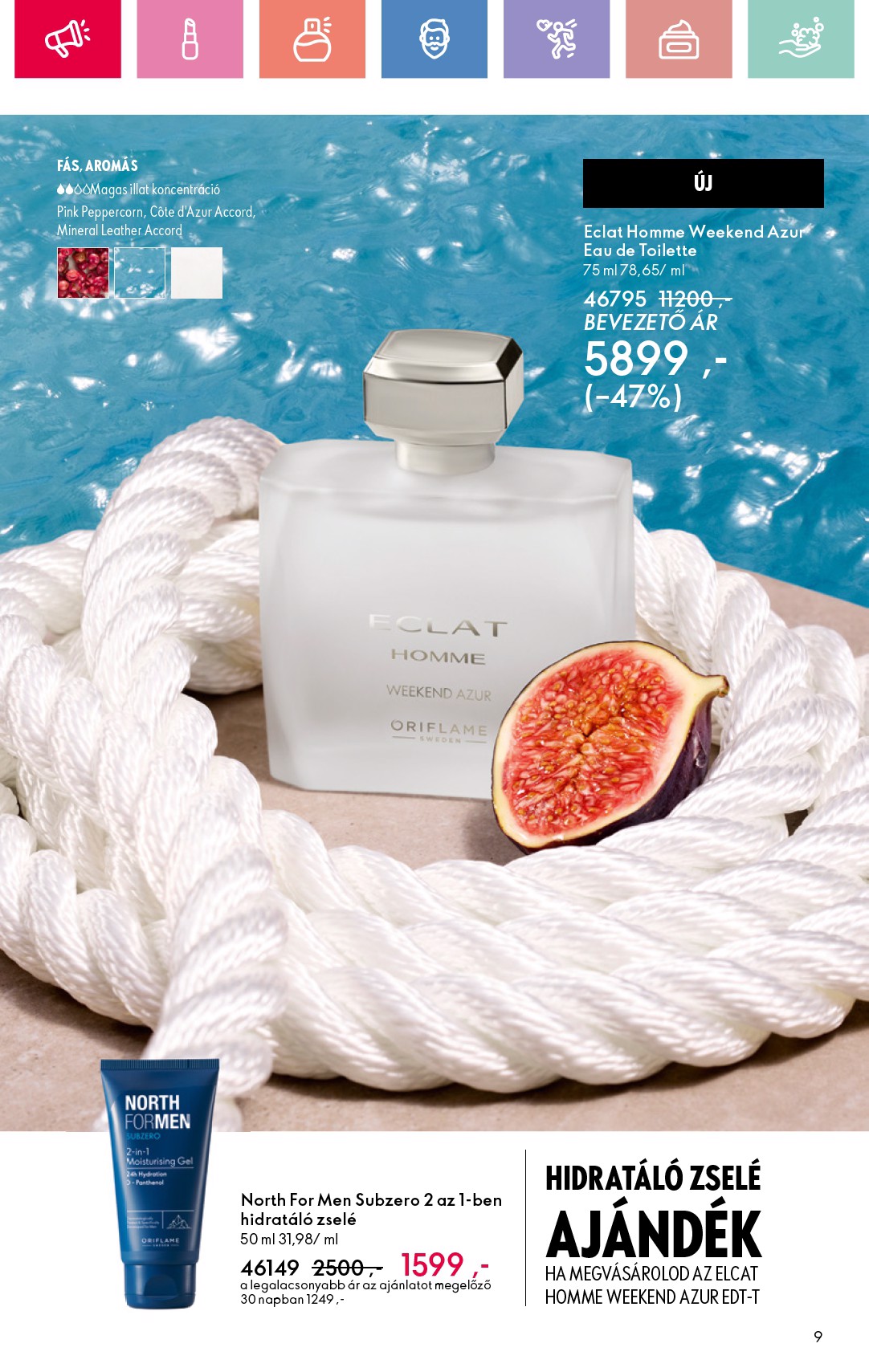 oriflame - Oriflame akciós újság, érvényes 06.15. - 07.05. - page: 9 oriflame - Oriflame akciós újság, érvényes 06.15. - 07.05. - page: 9