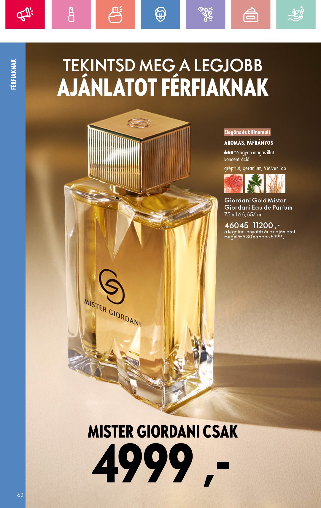 oriflame - Oriflame akciós újság, érvényes 06.15. - 07.05. - page: 62 oriflame - Oriflame akciós újság, érvényes 06.15. - 07.05. - page: 62