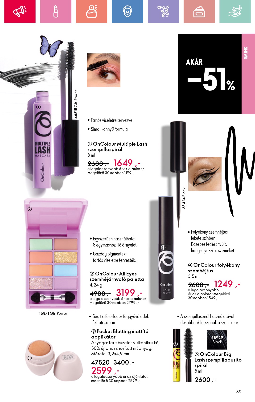 oriflame - Oriflame akciós újság, érvényes 06.15. - 07.05. - page: 89 oriflame - Oriflame akciós újság, érvényes 06.15. - 07.05. - page: 89