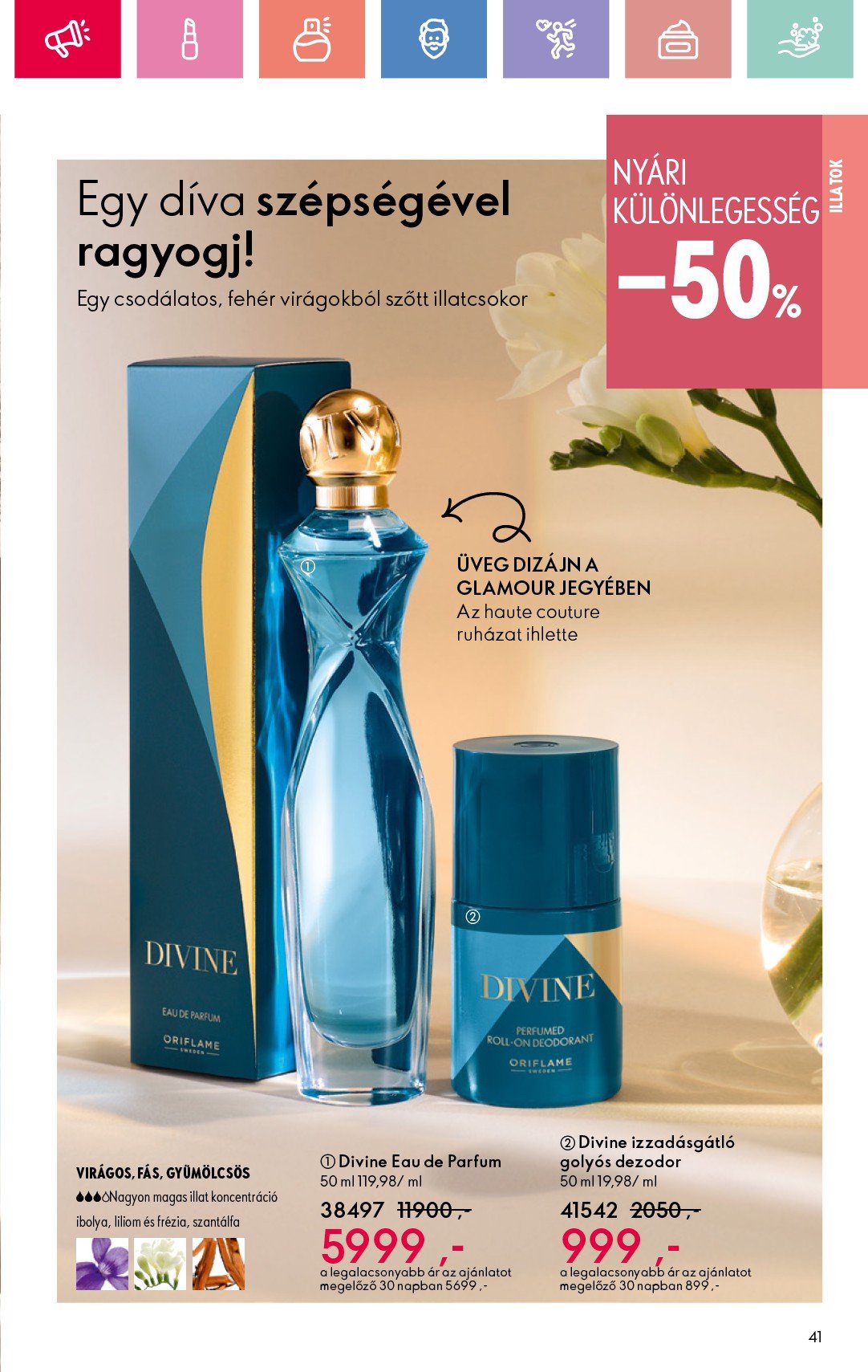 oriflame - Oriflame akciós újság, érvényes 06.15. - 07.05. - page: 41 oriflame - Oriflame akciós újság, érvényes 06.15. - 07.05. - page: 41