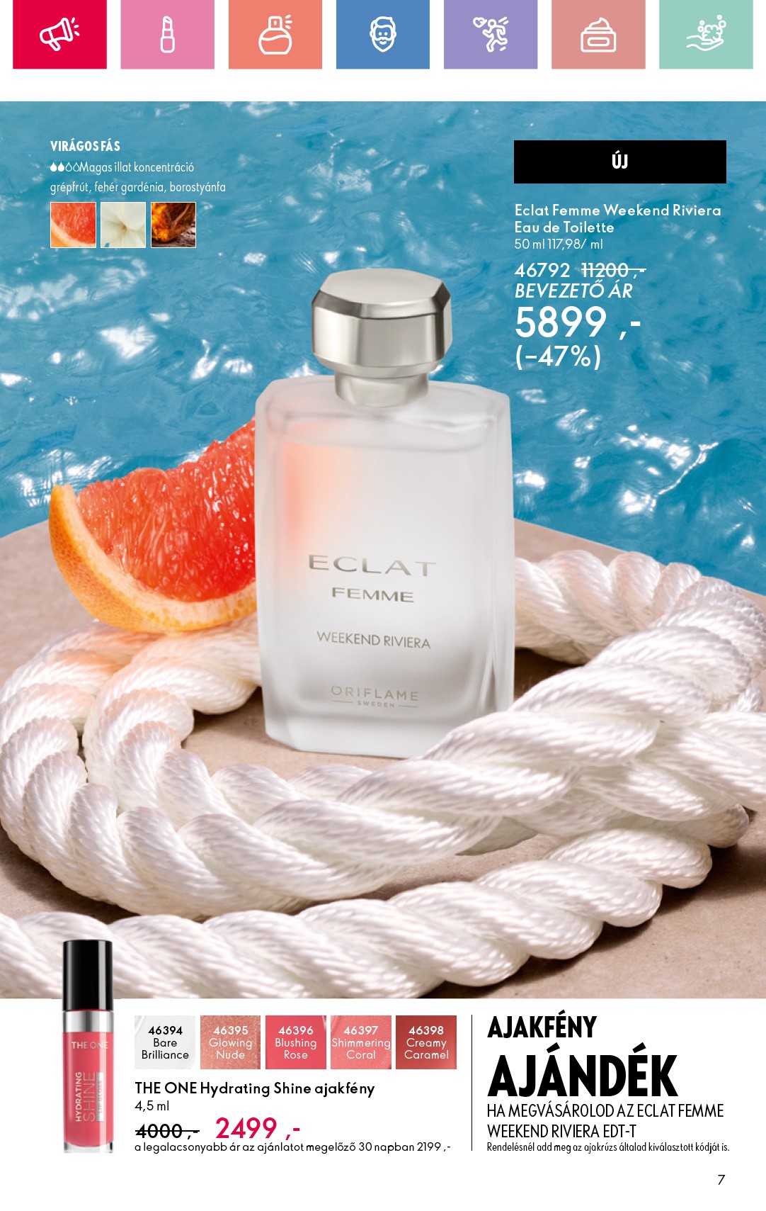 oriflame - Oriflame akciós újság, érvényes 06.15. - 07.05. - page: 7 oriflame - Oriflame akciós újság, érvényes 06.15. - 07.05. - page: 7