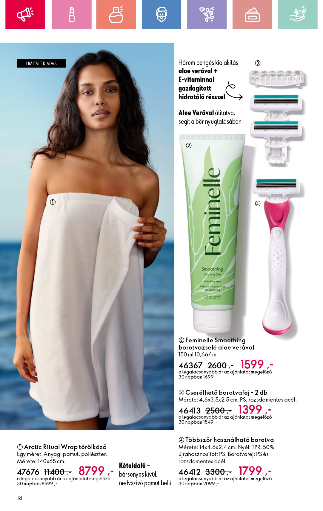 oriflame - Oriflame akciós újság, érvényes 06.15. - 07.05. - page: 18 oriflame - Oriflame akciós újság, érvényes 06.15. - 07.05. - page: 18