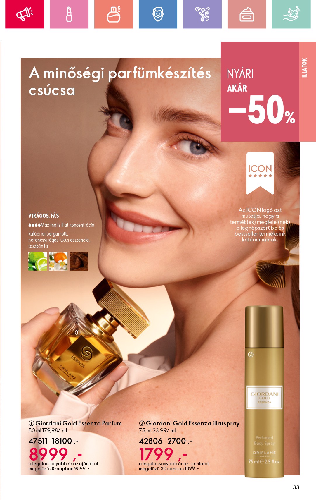 oriflame - Oriflame akciós újság, érvényes 06.15. - 07.05. - page: 33 oriflame - Oriflame akciós újság, érvényes 06.15. - 07.05. - page: 33