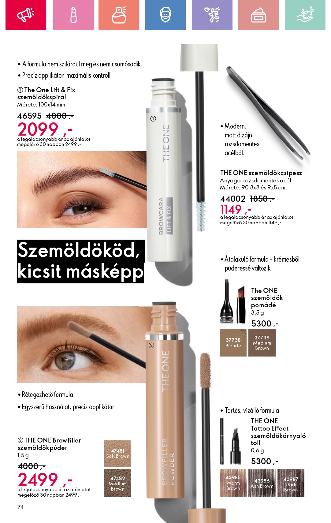 oriflame - Oriflame akciós újság, érvényes 06.15. - 07.05. - page: 74 oriflame - Oriflame akciós újság, érvényes 06.15. - 07.05. - page: 74