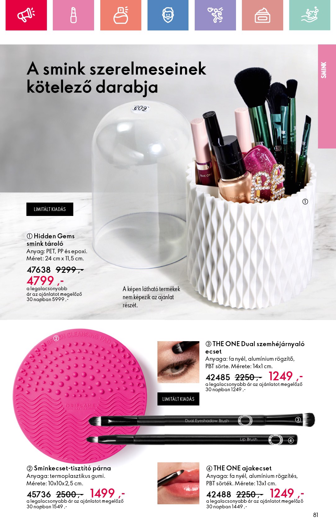 oriflame - Oriflame akciós újság, érvényes 06.15. - 07.05. - page: 81 oriflame - Oriflame akciós újság, érvényes 06.15. - 07.05. - page: 81