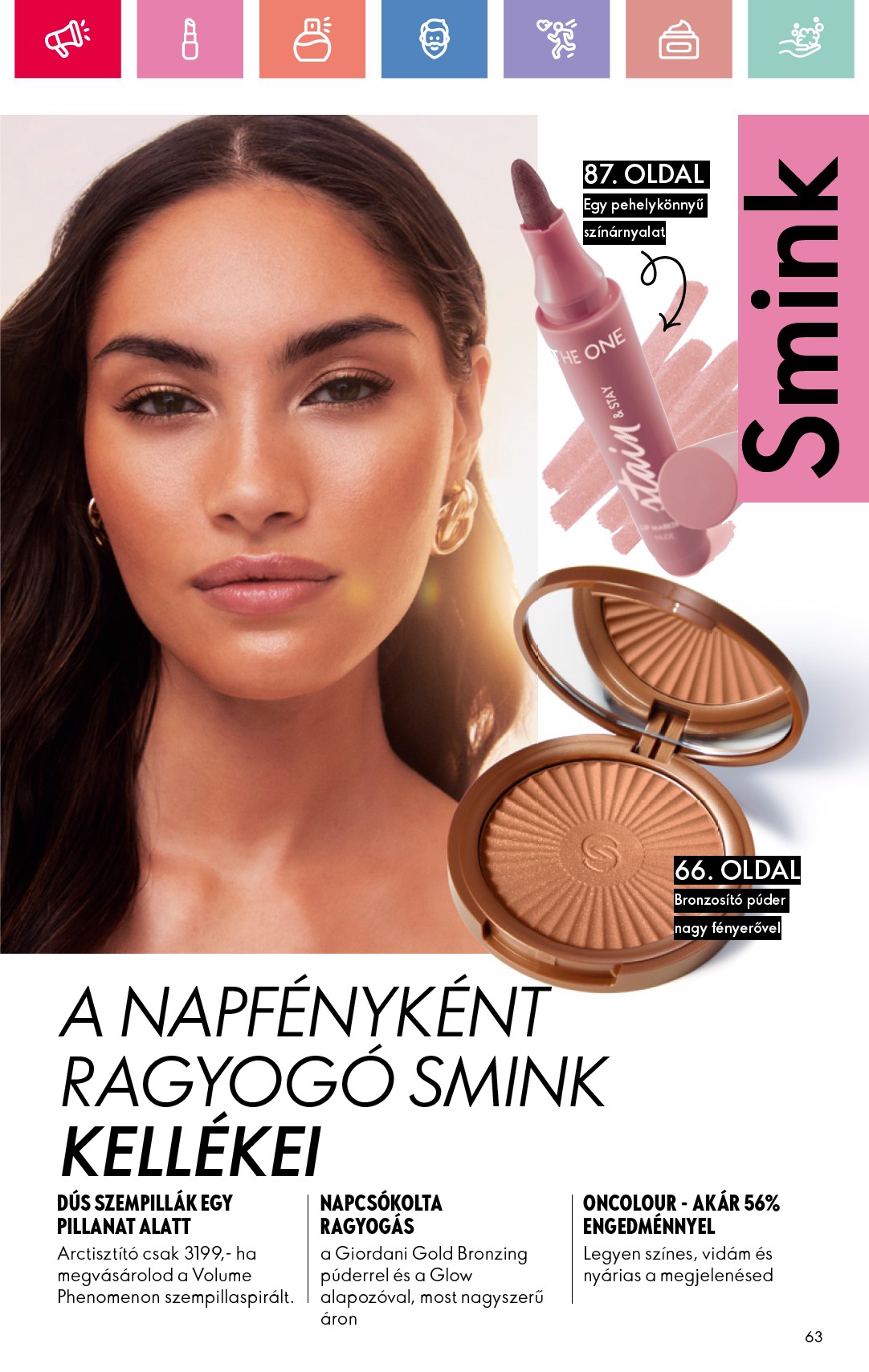 oriflame - Oriflame akciós újság, érvényes 06.15. - 07.05. - page: 63 oriflame - Oriflame akciós újság, érvényes 06.15. - 07.05. - page: 63