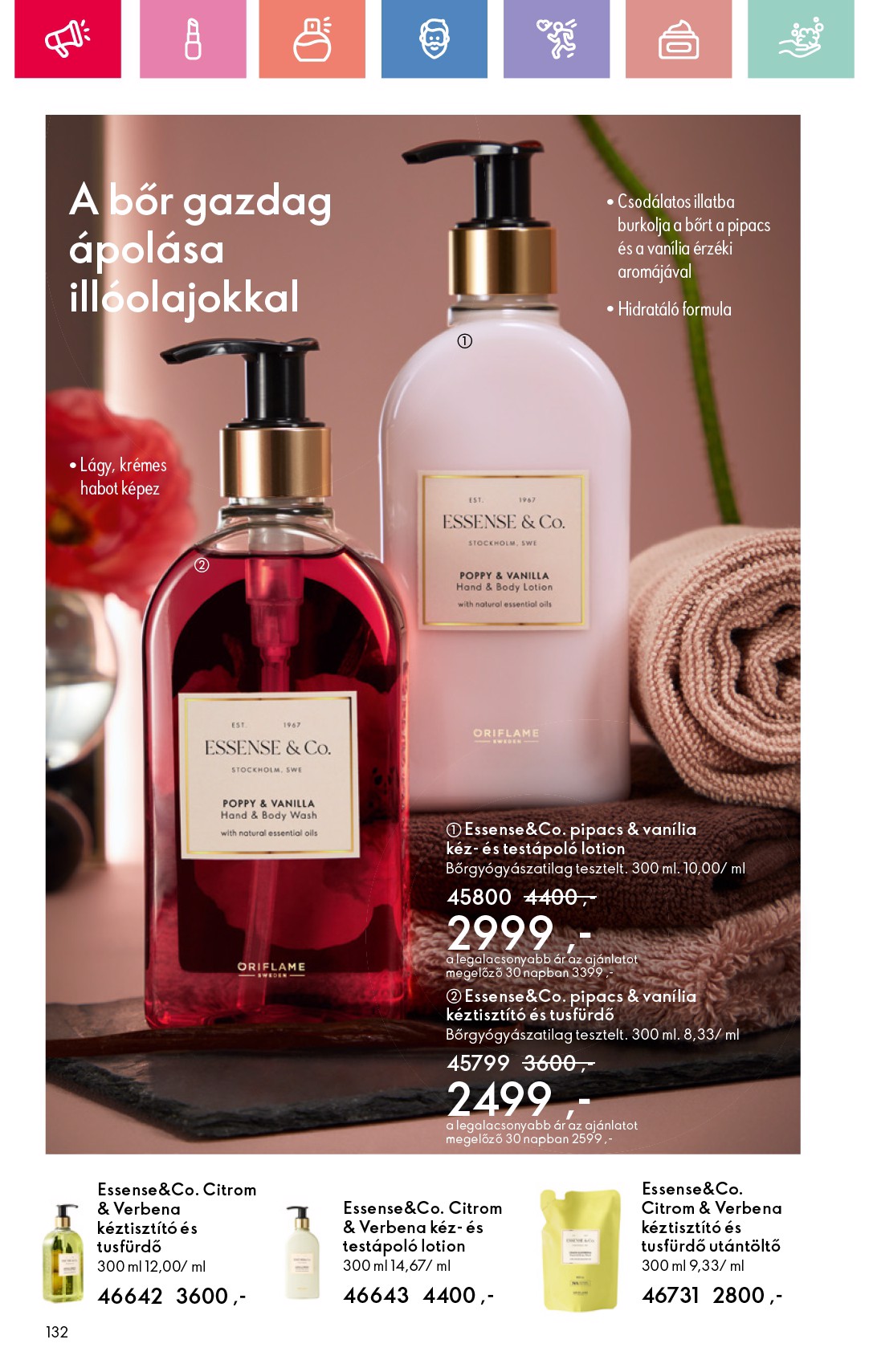 oriflame - Oriflame akciós újság, érvényes 06.15. - 07.05. - page: 132 oriflame - Oriflame akciós újság, érvényes 06.15. - 07.05. - page: 132
