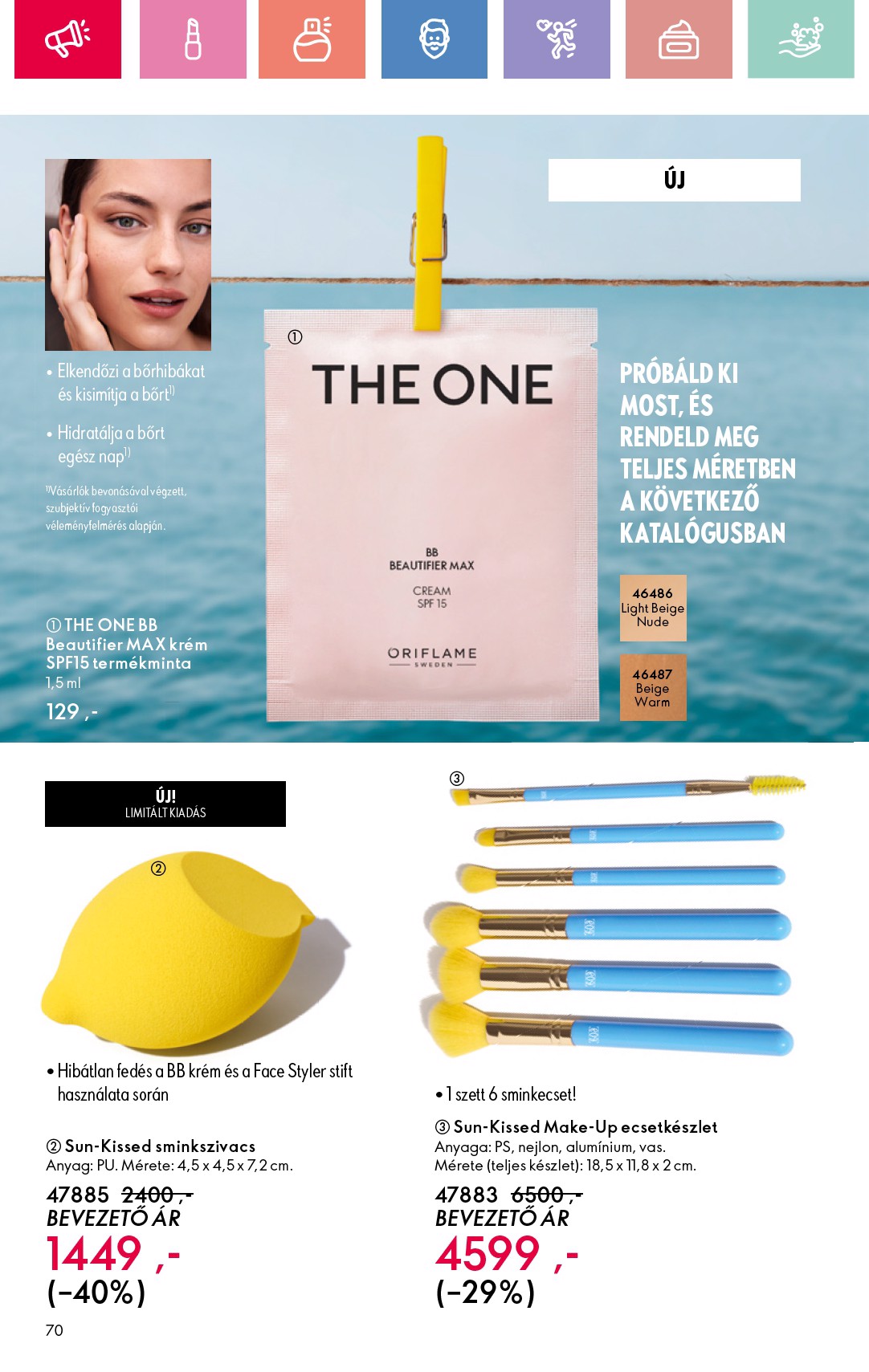 oriflame - Oriflame akciós újság, érvényes 06.15. - 07.05. - page: 70 oriflame - Oriflame akciós újság, érvényes 06.15. - 07.05. - page: 70