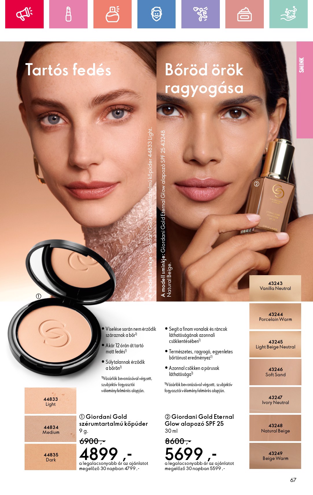 oriflame - Oriflame akciós újság, érvényes 06.15. - 07.05. - page: 67 oriflame - Oriflame akciós újság, érvényes 06.15. - 07.05. - page: 67