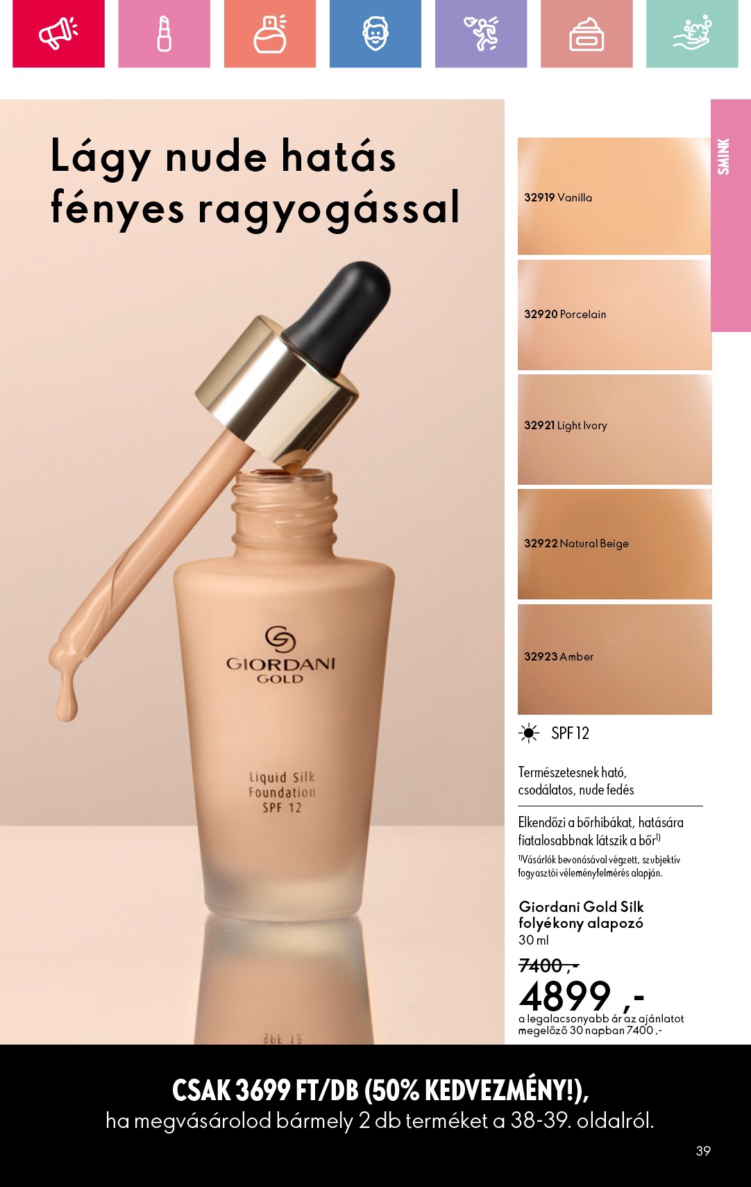 oriflame - Oriflame akciós újság, érvényes 07.06. - 07.26. - page: 39 oriflame - Oriflame akciós újság, érvényes 07.06. - 07.26. - page: 39