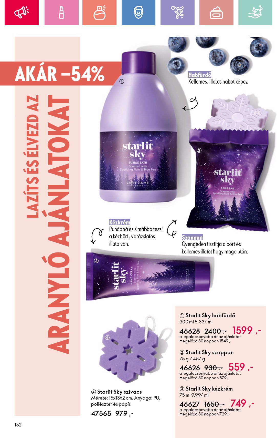 oriflame - Oriflame akciós újság, érvényes 07.06. - 07.26. - page: 152 oriflame - Oriflame akciós újság, érvényes 07.06. - 07.26. - page: 152