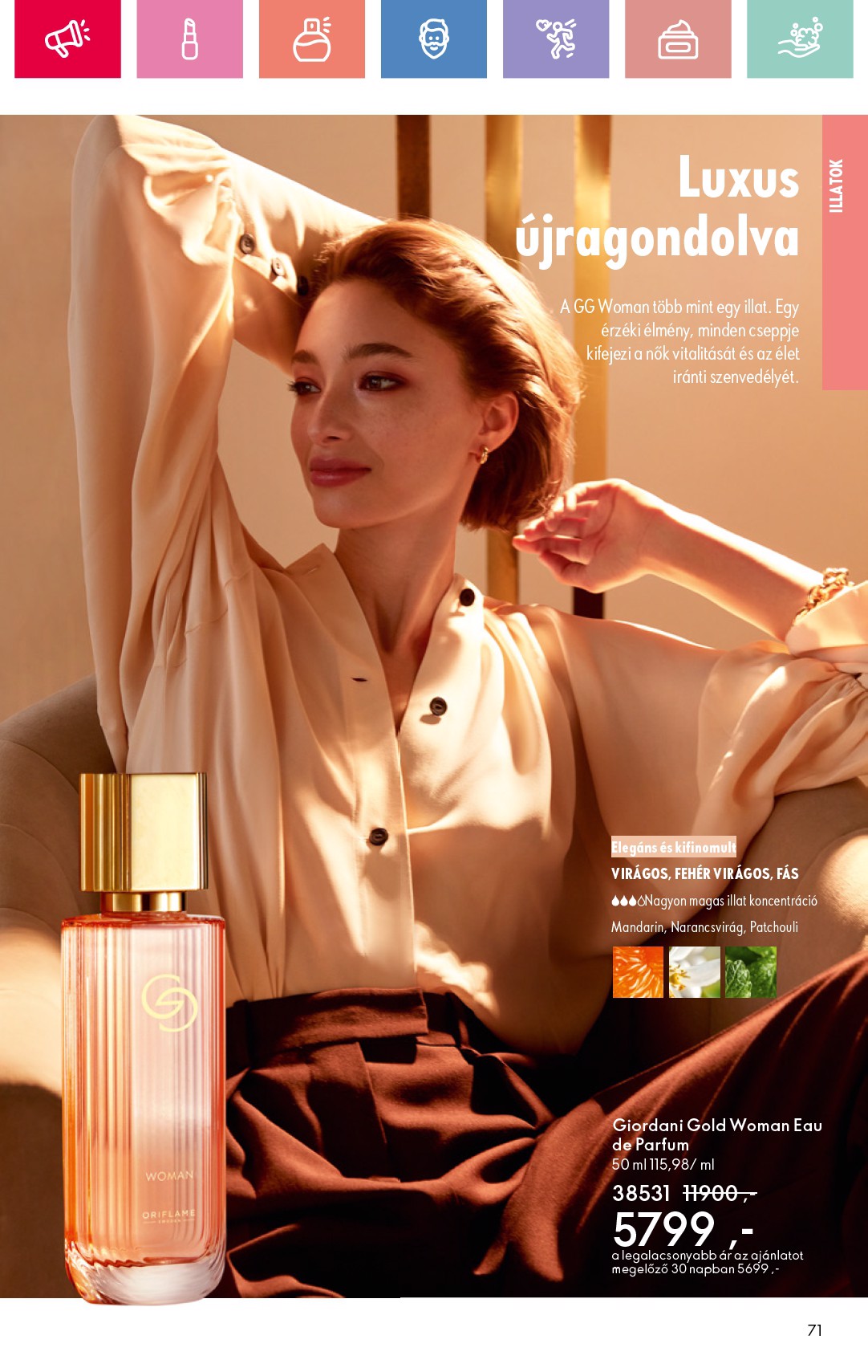 oriflame - Oriflame akciós újság, érvényes 07.06. - 07.26. - page: 71 oriflame - Oriflame akciós újság, érvényes 07.06. - 07.26. - page: 71