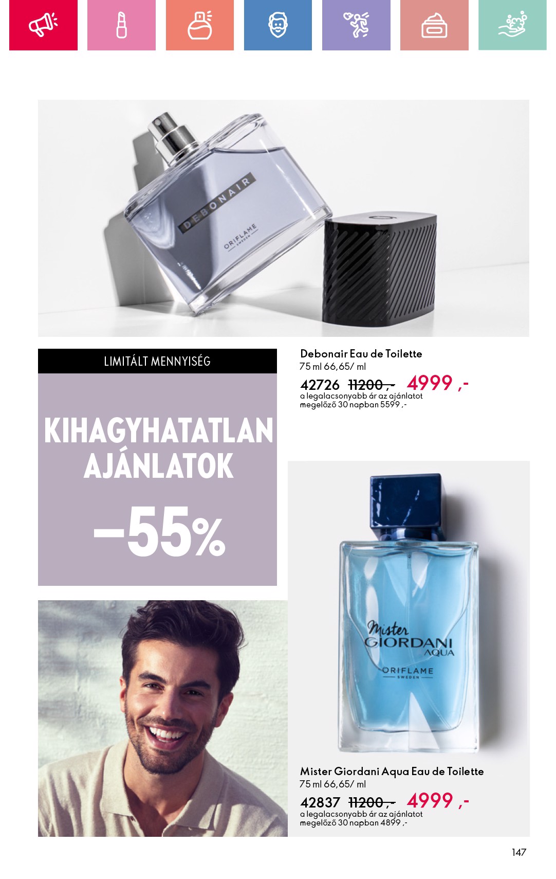 oriflame - Oriflame akciós újság, érvényes 07.06. - 07.26. - page: 147 oriflame - Oriflame akciós újság, érvényes 07.06. - 07.26. - page: 147