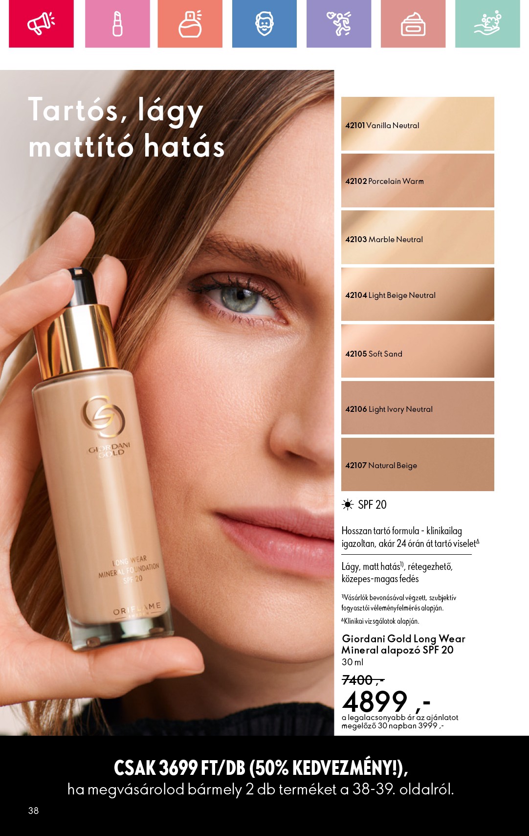 oriflame - Oriflame akciós újság, érvényes 07.06. - 07.26. - page: 38 oriflame - Oriflame akciós újság, érvényes 07.06. - 07.26. - page: 38