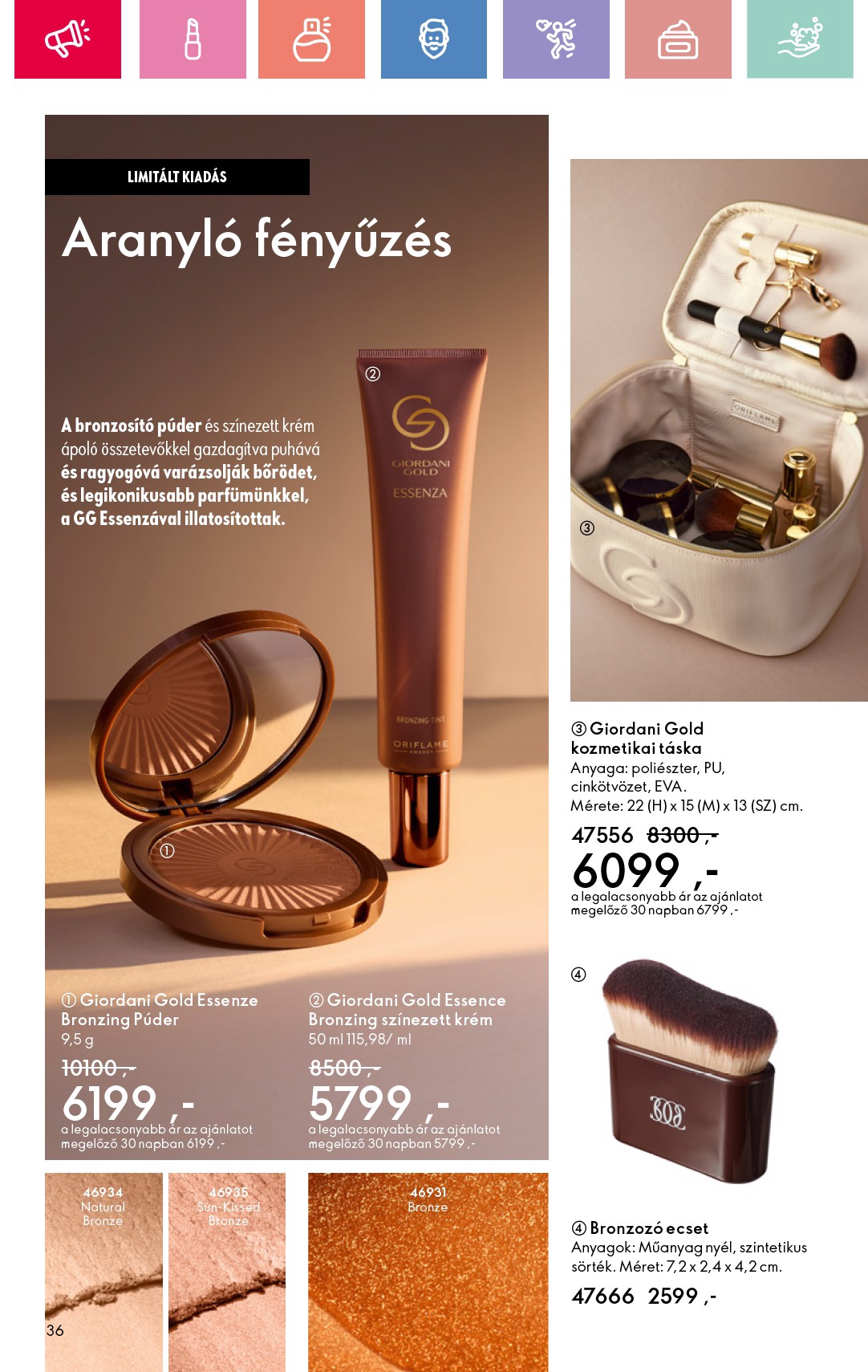 oriflame - Oriflame akciós újság, érvényes 07.06. - 07.26. - page: 36 oriflame - Oriflame akciós újság, érvényes 07.06. - 07.26. - page: 36
