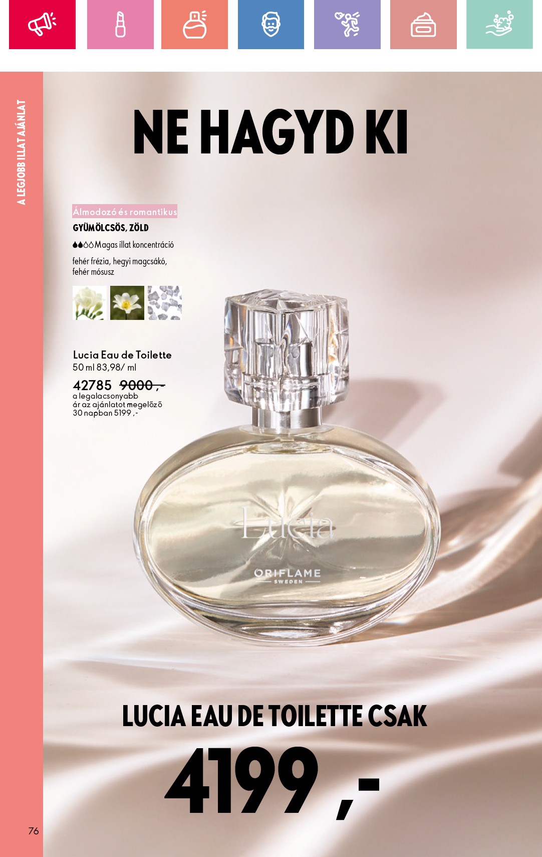 oriflame - Oriflame akciós újság, érvényes 07.06. - 07.26. - page: 76 oriflame - Oriflame akciós újság, érvényes 07.06. - 07.26. - page: 76
