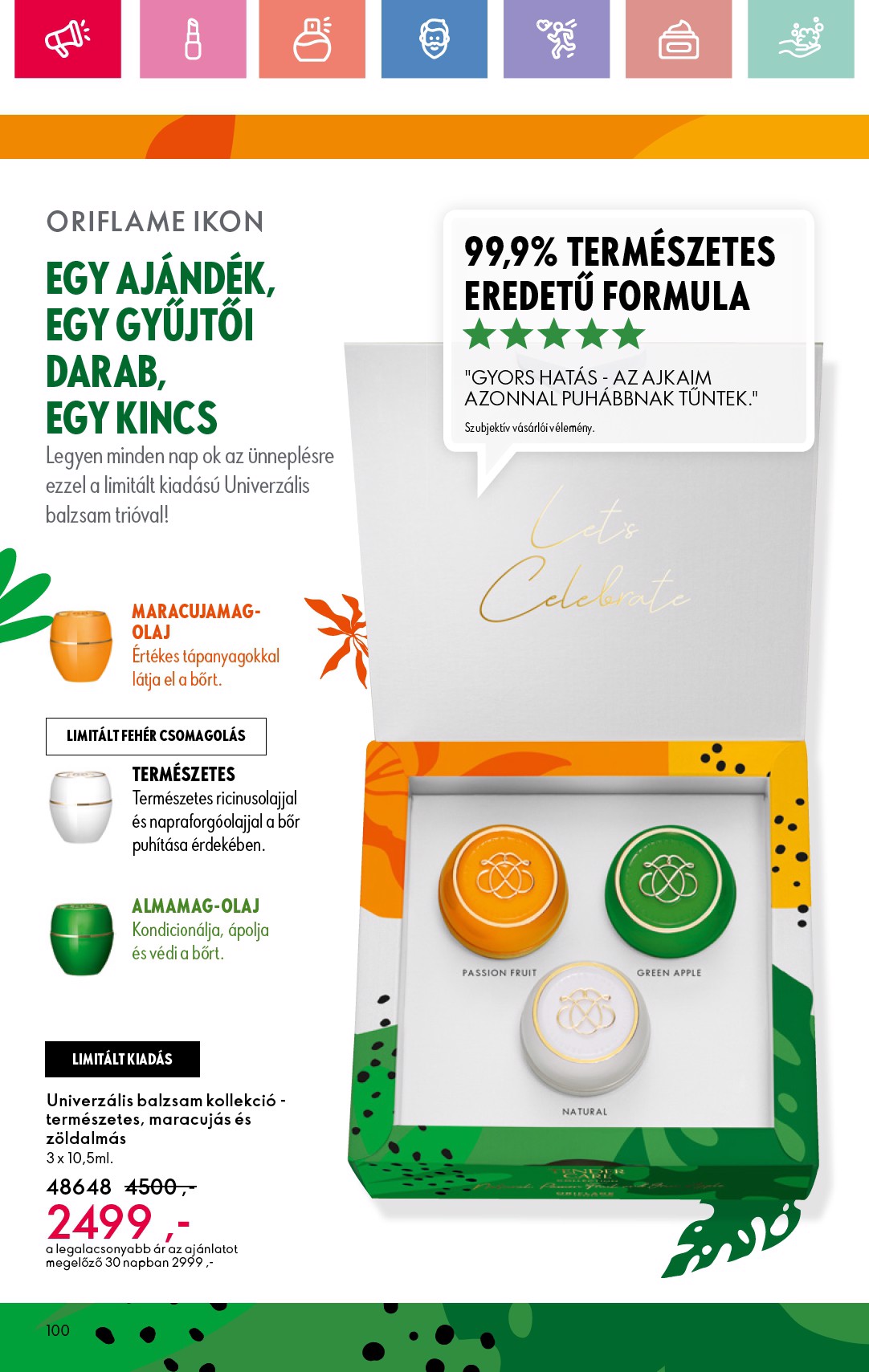 oriflame - Oriflame akciós újság, érvényes 07.06. - 07.26. - page: 100 oriflame - Oriflame akciós újság, érvényes 07.06. - 07.26. - page: 100