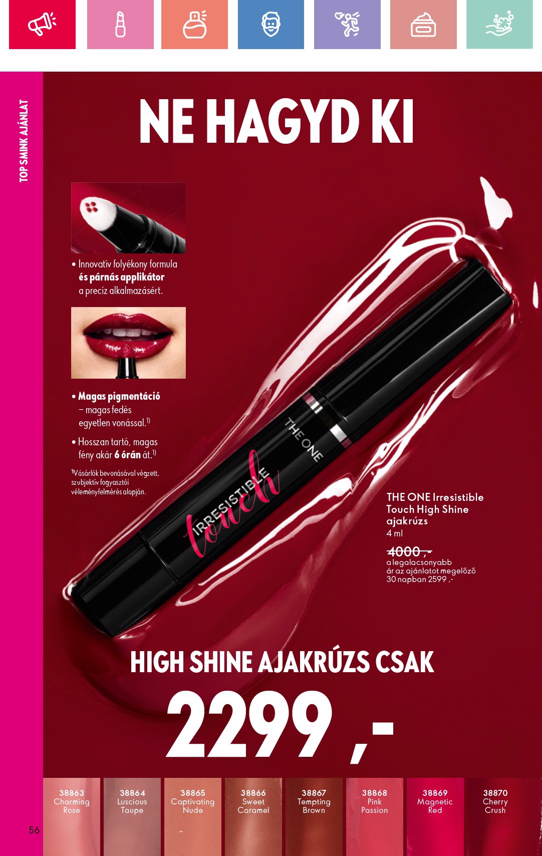 oriflame - Oriflame akciós újság, érvényes 07.06. - 07.26. - page: 56 oriflame - Oriflame akciós újság, érvényes 07.06. - 07.26. - page: 56