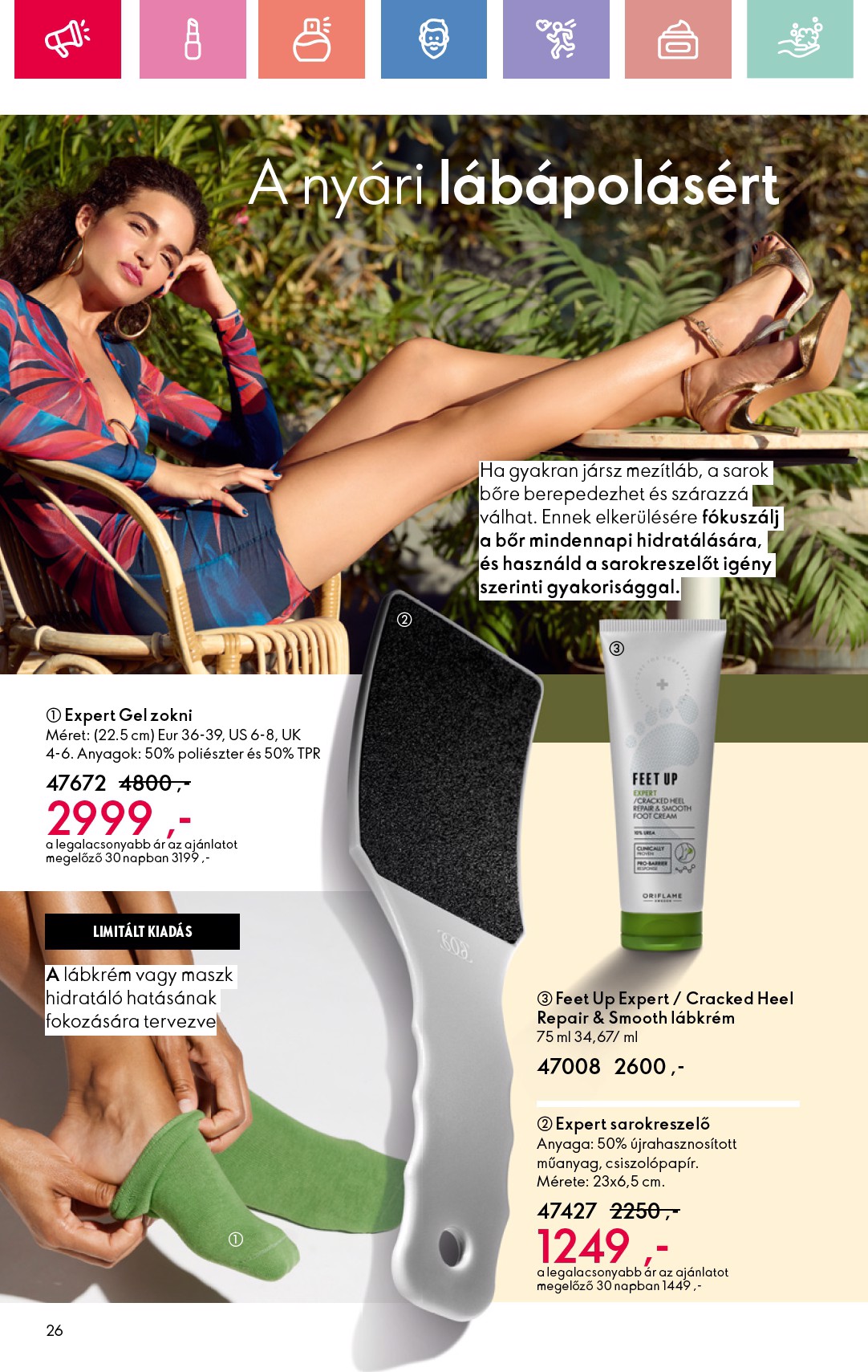oriflame - Oriflame akciós újság, érvényes 07.06. - 07.26. - page: 26 oriflame - Oriflame akciós újság, érvényes 07.06. - 07.26. - page: 26