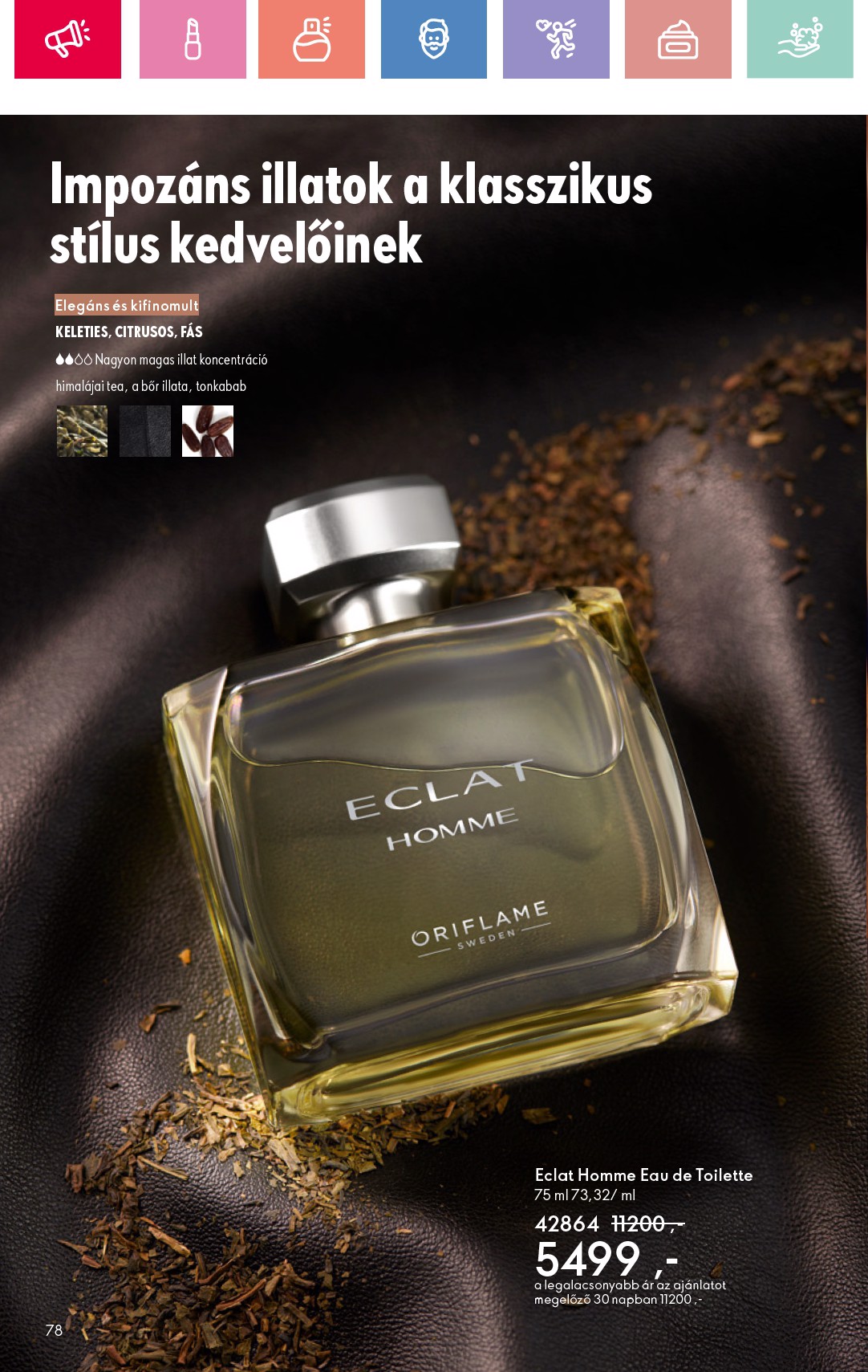 oriflame - Oriflame akciós újság, érvényes 07.06. - 07.26. - page: 78 oriflame - Oriflame akciós újság, érvényes 07.06. - 07.26. - page: 78