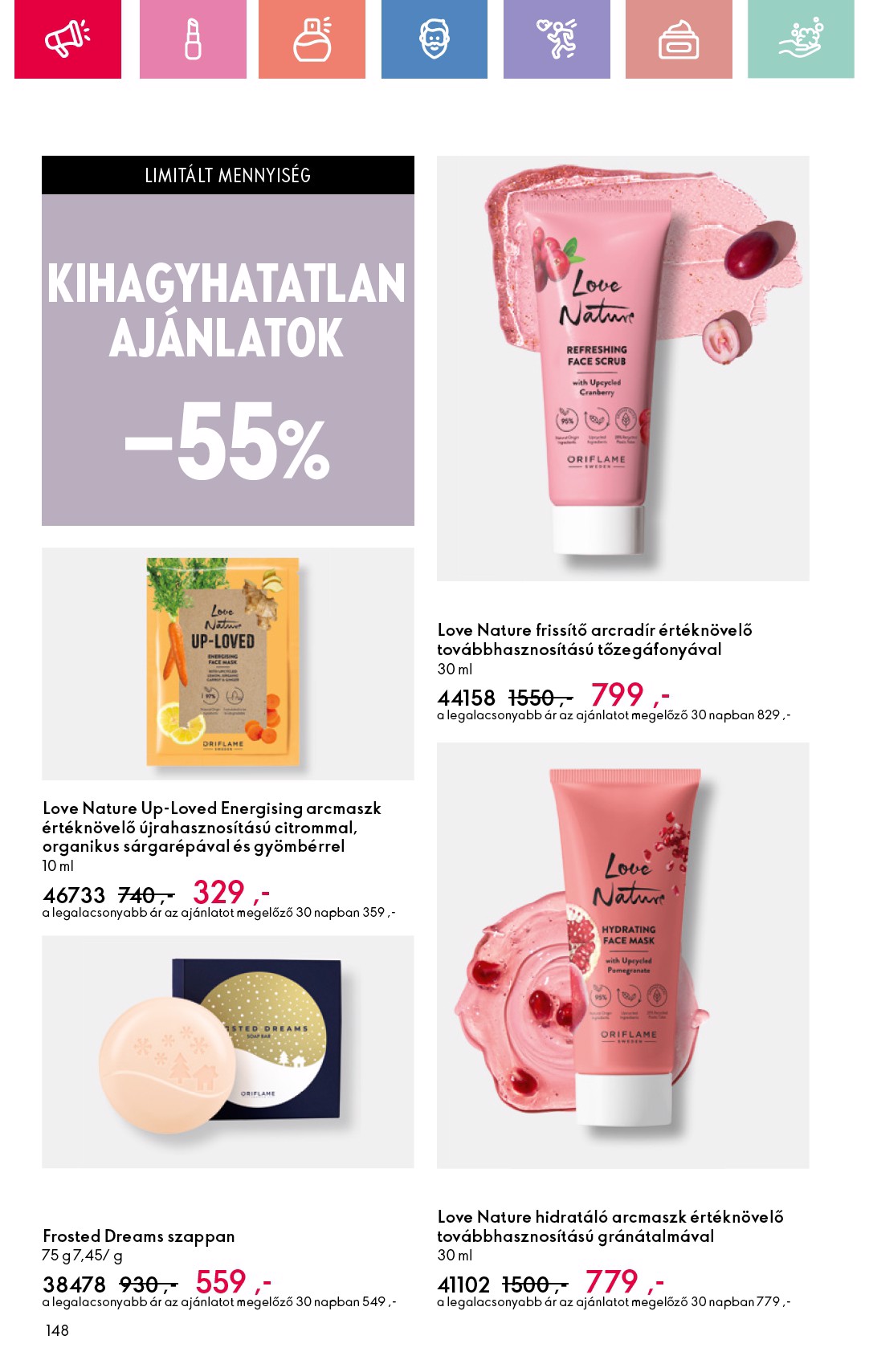 oriflame - Oriflame akciós újság, érvényes 07.06. - 07.26. - page: 148 oriflame - Oriflame akciós újság, érvényes 07.06. - 07.26. - page: 148