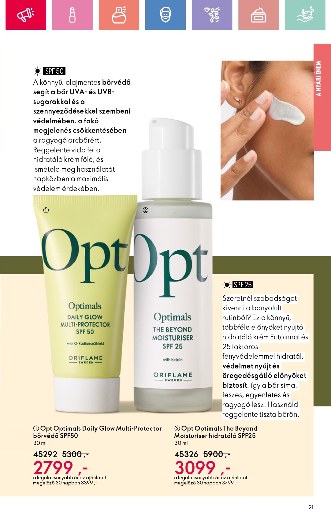 oriflame - Oriflame akciós újság, érvényes 07.06. - 07.26. - page: 21 oriflame - Oriflame akciós újság, érvényes 07.06. - 07.26. - page: 21