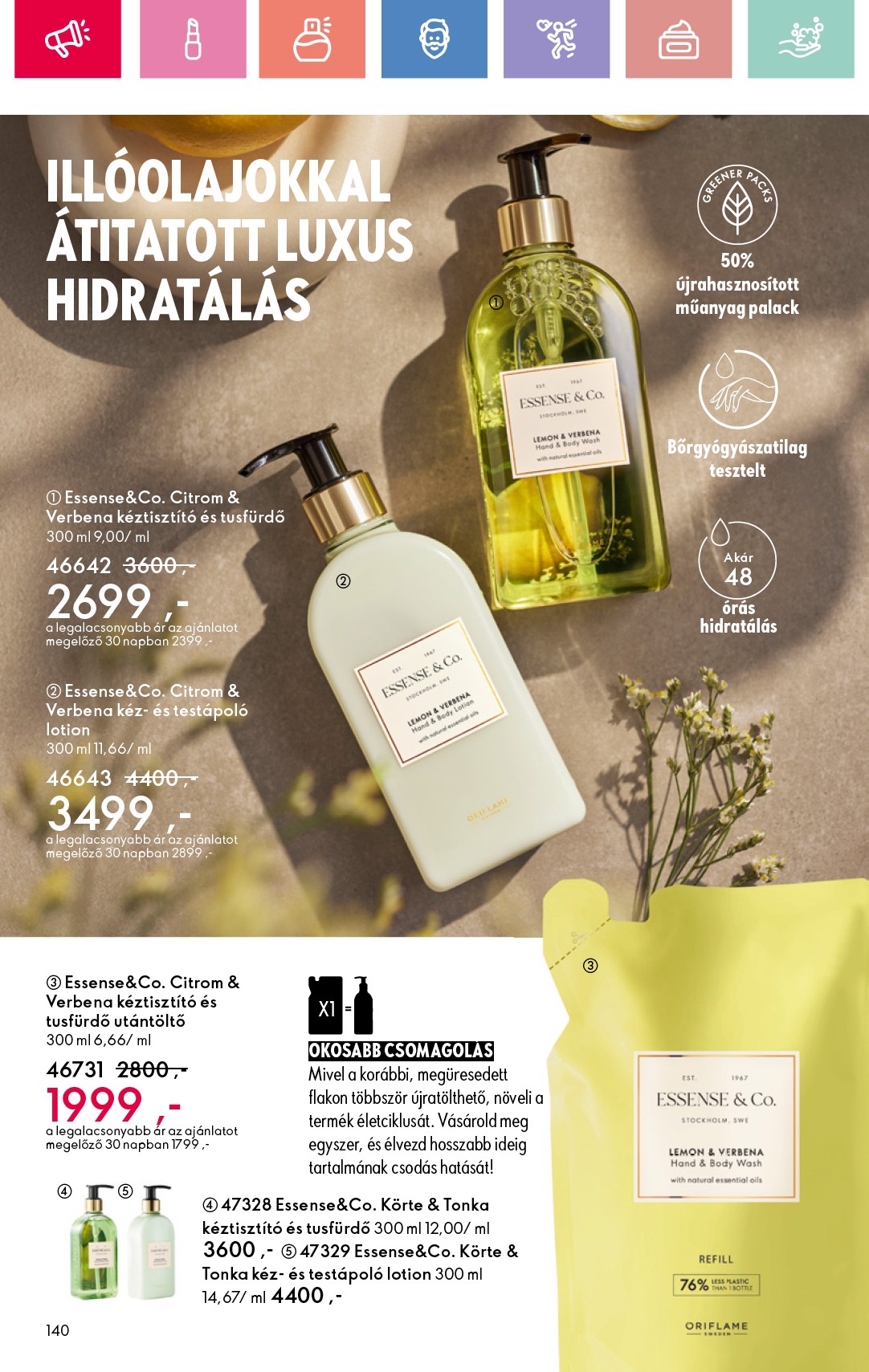 oriflame - Oriflame akciós újság, érvényes 07.06. - 07.26. - page: 140 oriflame - Oriflame akciós újság, érvényes 07.06. - 07.26. - page: 140