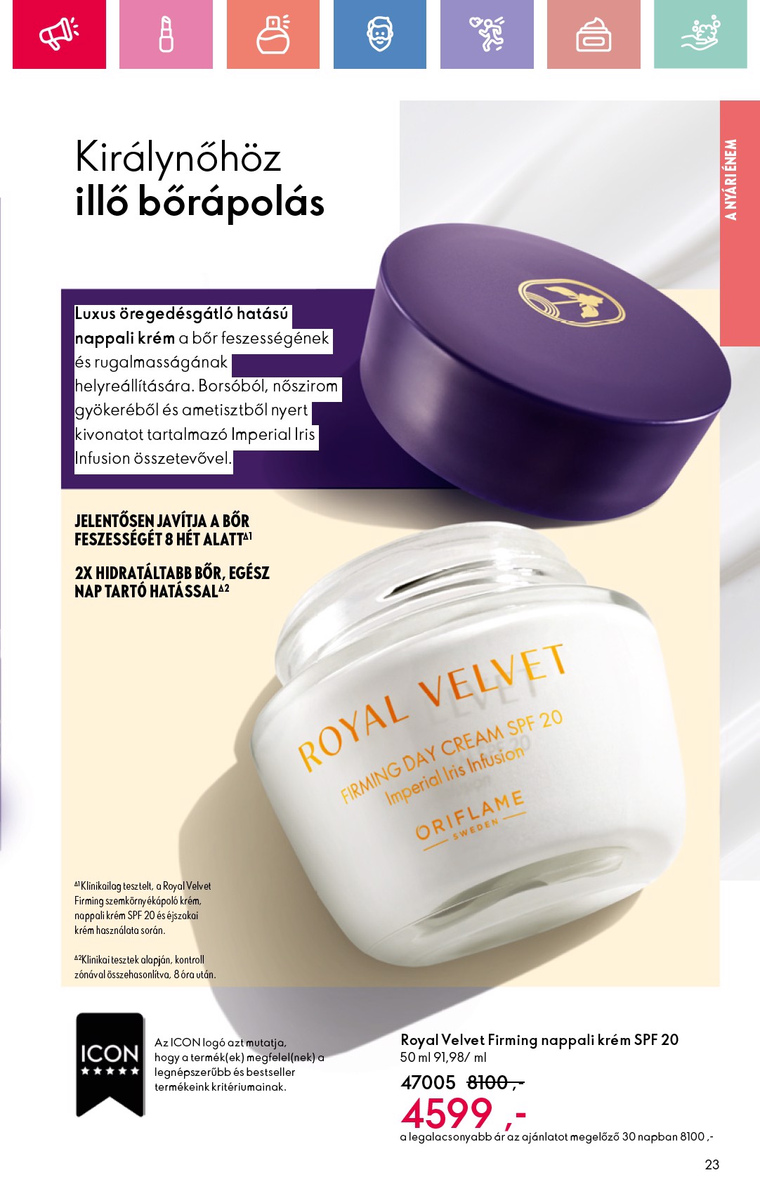 oriflame - Oriflame akciós újság, érvényes 07.06. - 07.26. - page: 23 oriflame - Oriflame akciós újság, érvényes 07.06. - 07.26. - page: 23