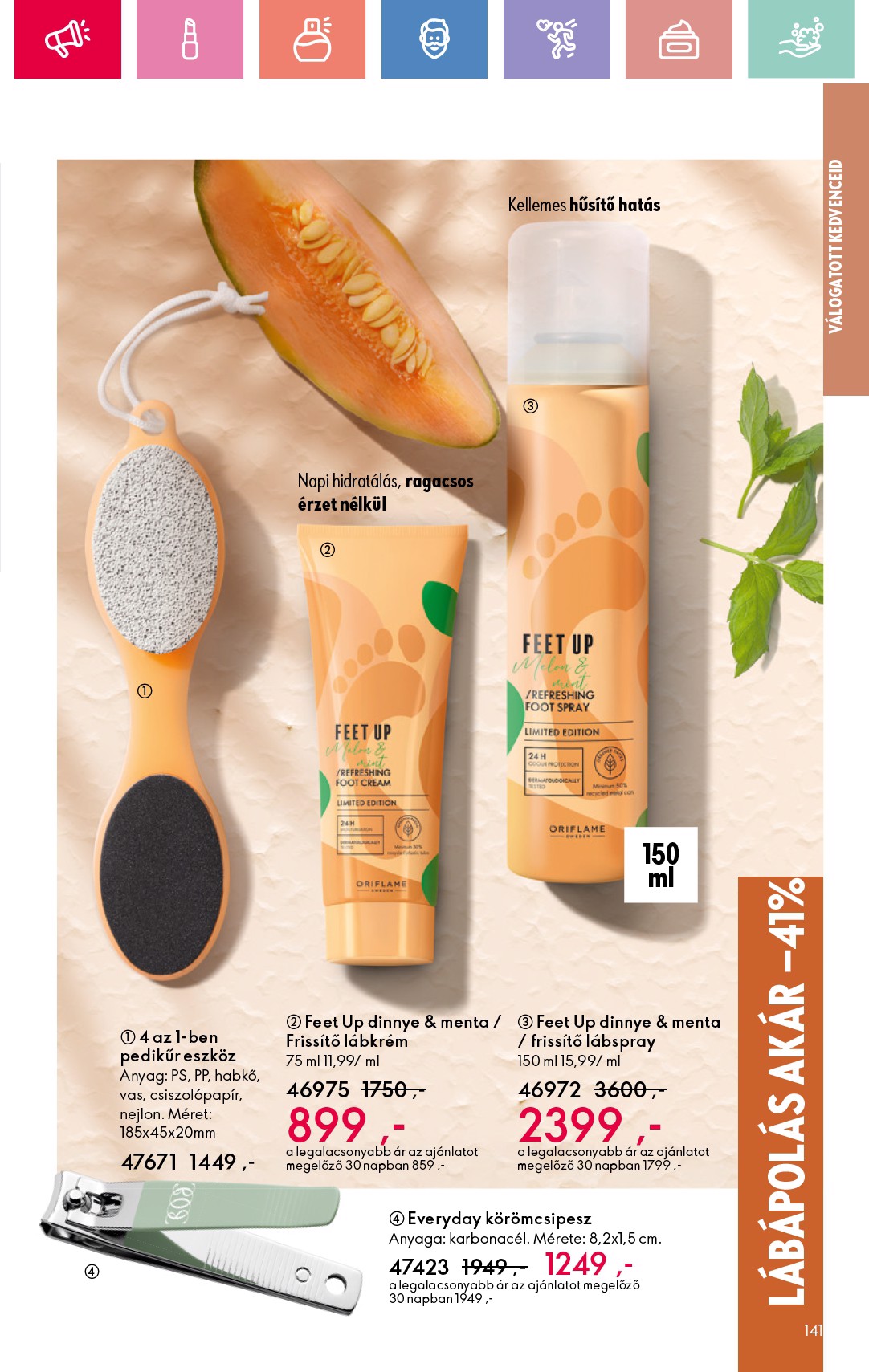 oriflame - Oriflame akciós újság, érvényes 08.17. - 09.06. - page: 141 oriflame - Oriflame akciós újság, érvényes 08.17. - 09.06. - page: 141
