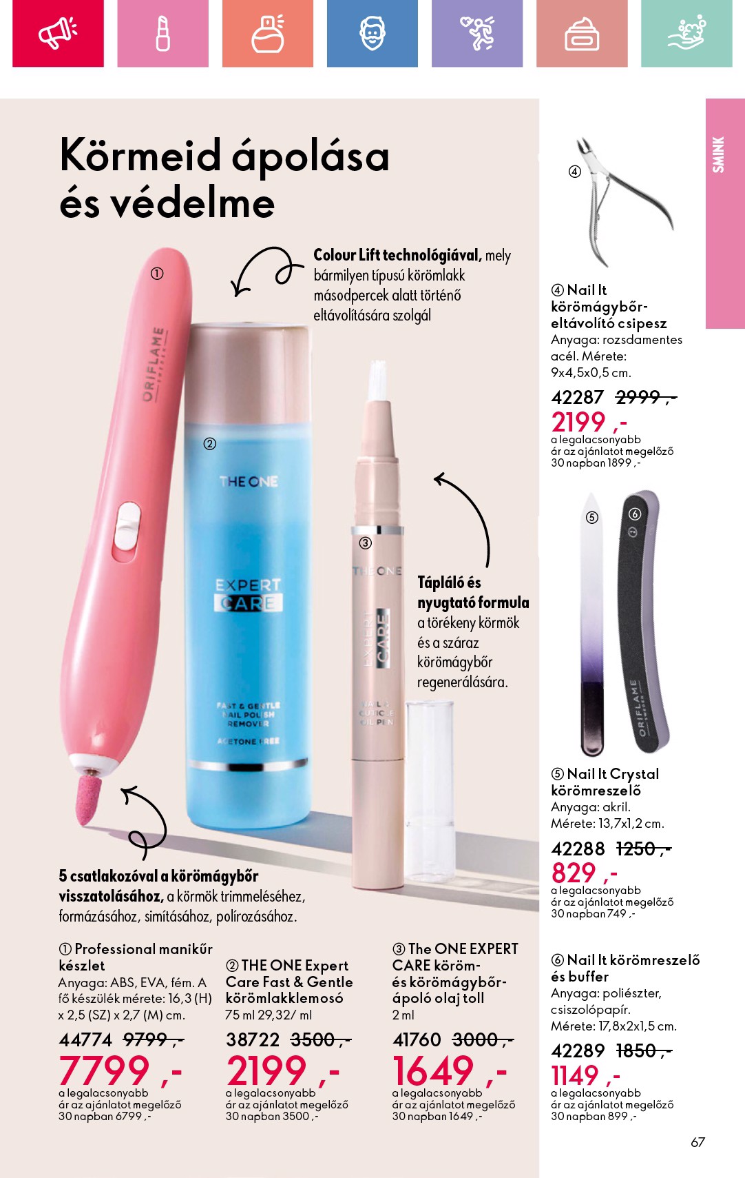 oriflame - Oriflame akciós újság, érvényes 08.17. - 09.06. - page: 67 oriflame - Oriflame akciós újság, érvényes 08.17. - 09.06. - page: 67