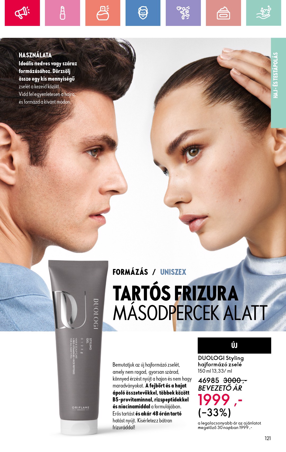 oriflame - Oriflame akciós újság, érvényes 08.17. - 09.06. - page: 121 oriflame - Oriflame akciós újság, érvényes 08.17. - 09.06. - page: 121