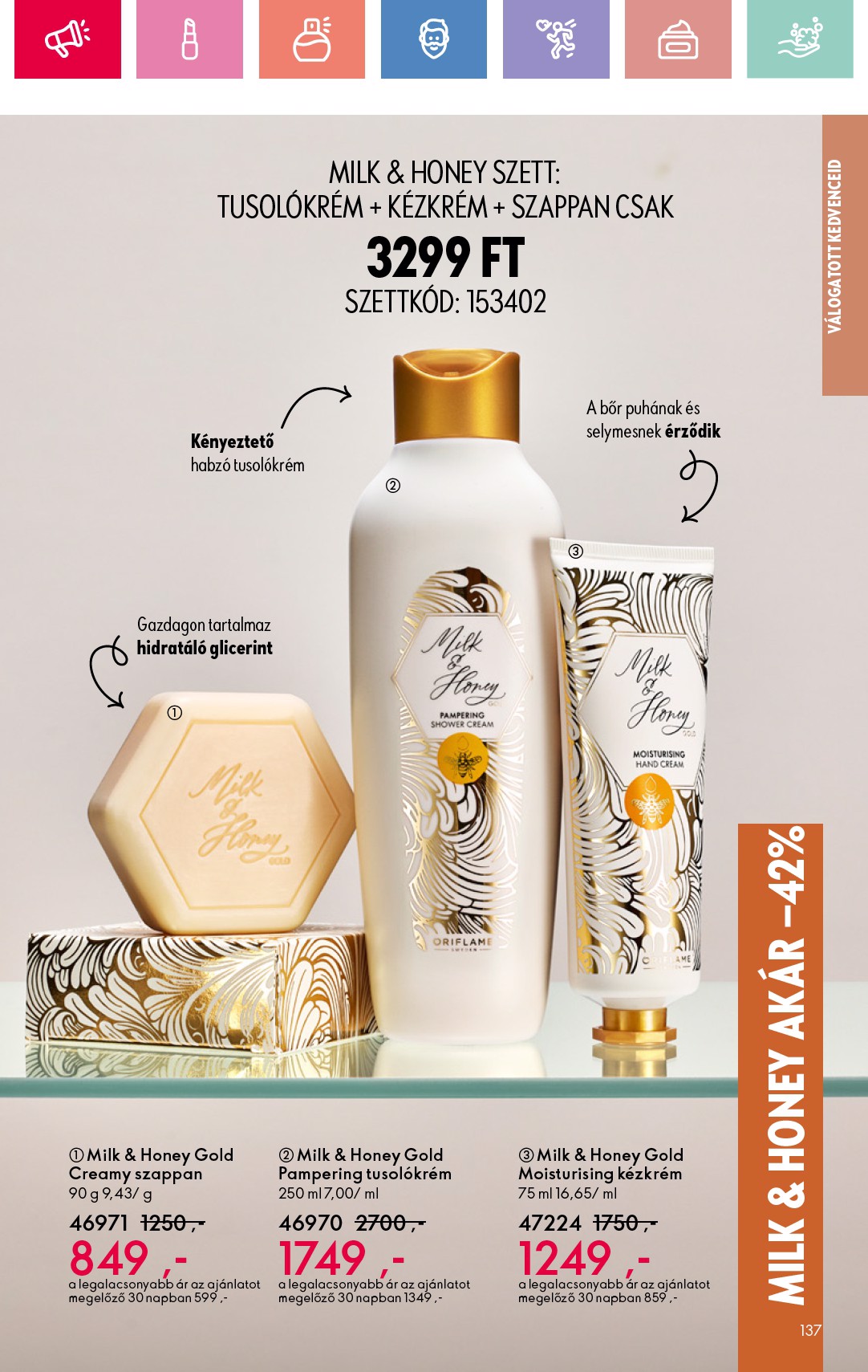 oriflame - Oriflame akciós újság, érvényes 08.17. - 09.06. - page: 137 oriflame - Oriflame akciós újság, érvényes 08.17. - 09.06. - page: 137