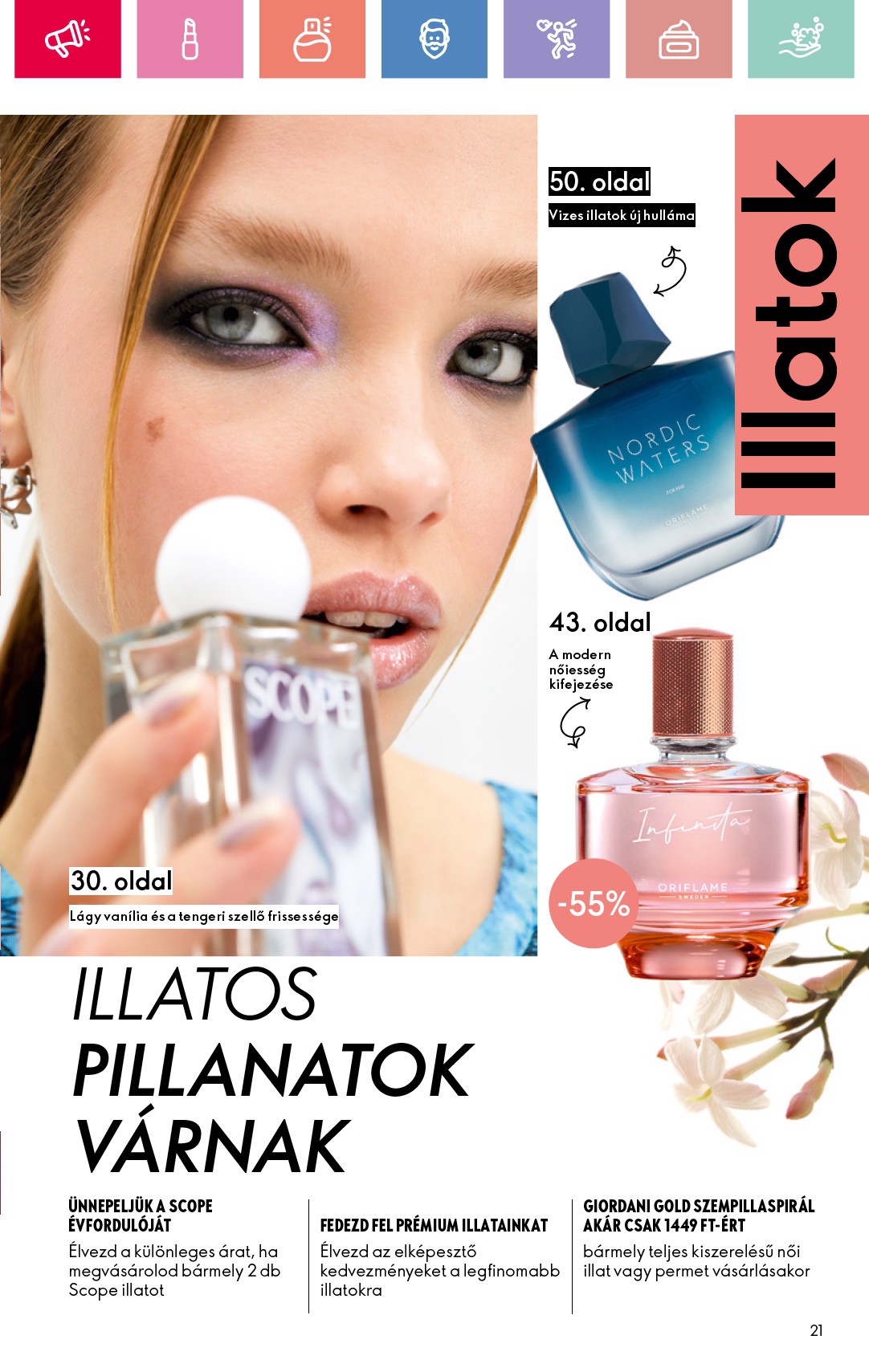 oriflame - Oriflame akciós újság, érvényes 08.17. - 09.06. - page: 21 oriflame - Oriflame akciós újság, érvényes 08.17. - 09.06. - page: 21