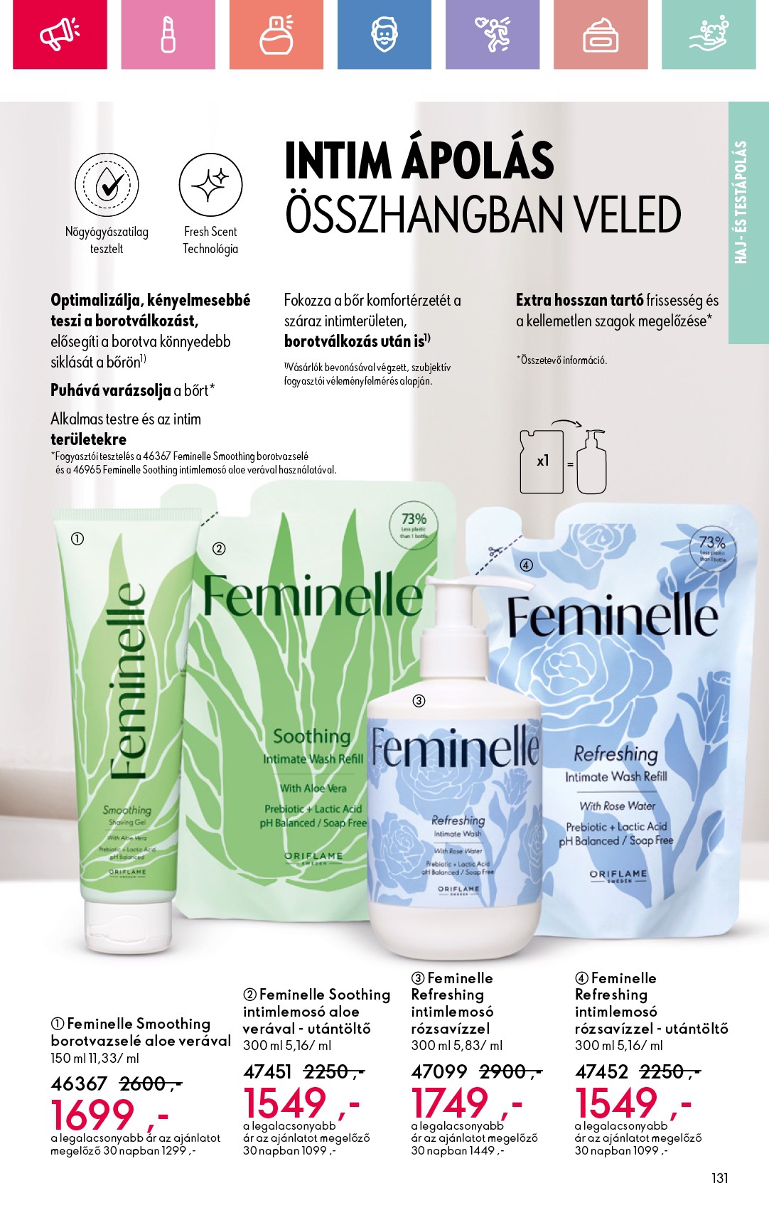 oriflame - Oriflame akciós újság, érvényes 08.17. - 09.06. - page: 131 oriflame - Oriflame akciós újság, érvényes 08.17. - 09.06. - page: 131