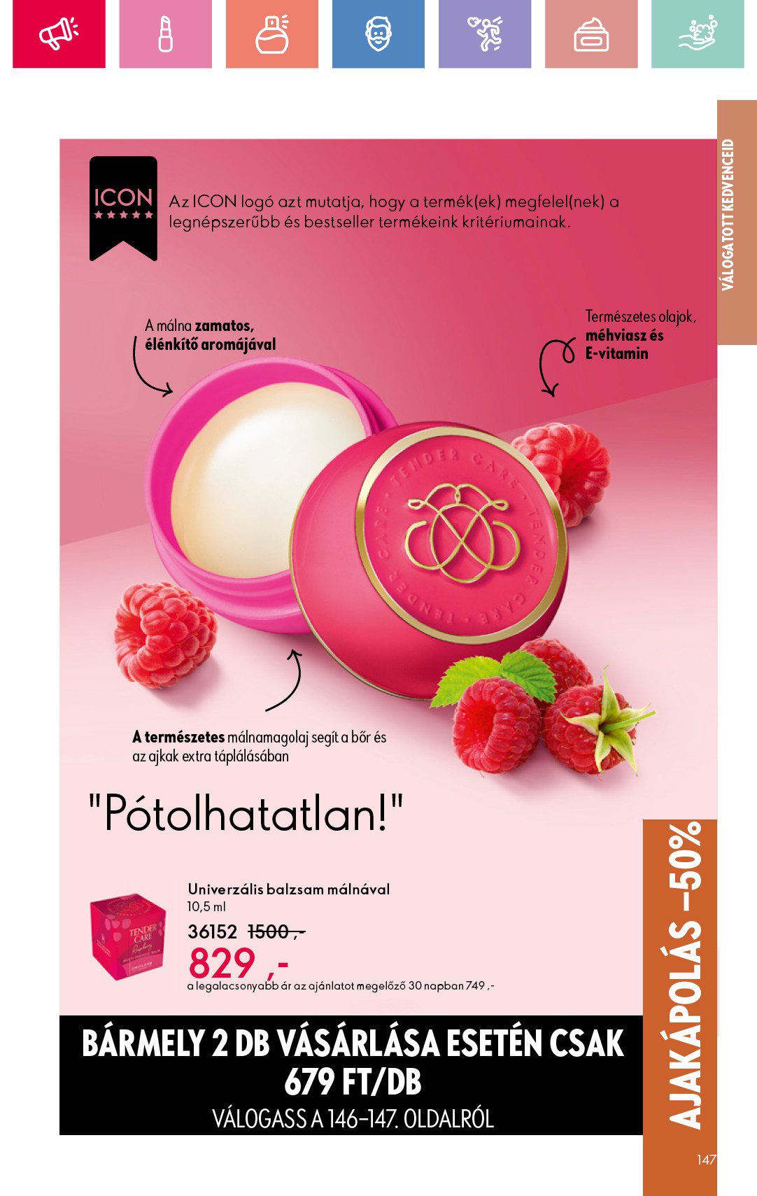 oriflame - Oriflame akciós újság, érvényes 08.17. - 09.06. - page: 147 oriflame - Oriflame akciós újság, érvényes 08.17. - 09.06. - page: 147