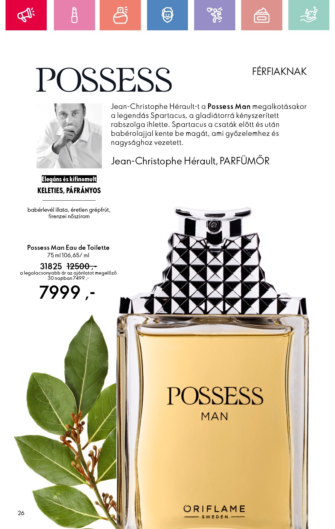 oriflame - Oriflame akciós újság, érvényes 08.17. - 09.06. - page: 26 oriflame - Oriflame akciós újság, érvényes 08.17. - 09.06. - page: 26
