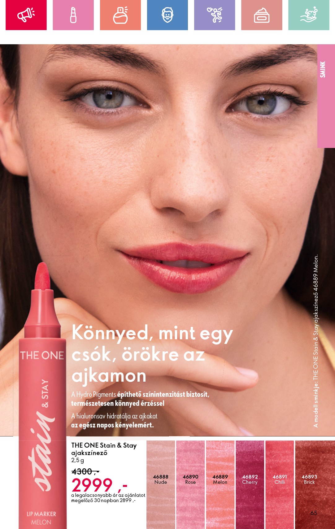 oriflame - Oriflame akciós újság, érvényes 08.17. - 09.06. - page: 65 oriflame - Oriflame akciós újság, érvényes 08.17. - 09.06. - page: 65