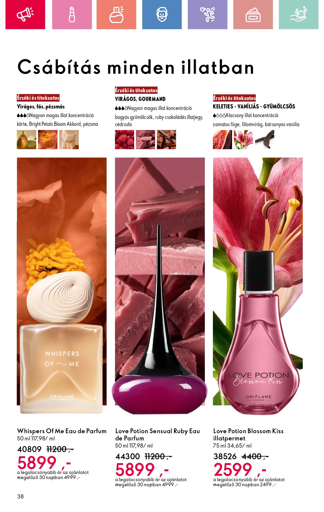 oriflame - Oriflame akciós újság, érvényes 08.17. - 09.06. - page: 38 oriflame - Oriflame akciós újság, érvényes 08.17. - 09.06. - page: 38