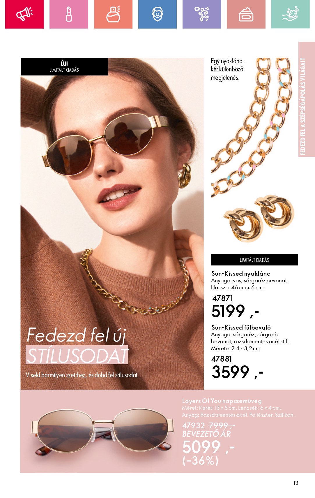 oriflame - Oriflame akciós újság, érvényes 08.17. - 09.06. - page: 13 oriflame - Oriflame akciós újság, érvényes 08.17. - 09.06. - page: 13