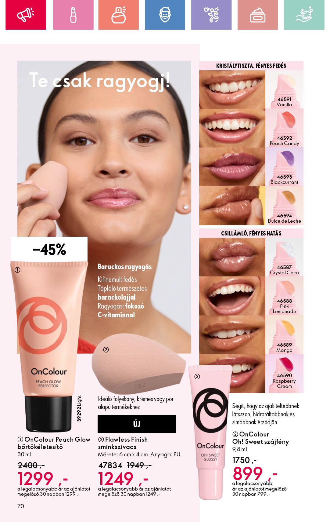 oriflame - Oriflame akciós újság, érvényes 08.17. - 09.06. - page: 70 oriflame - Oriflame akciós újság, érvényes 08.17. - 09.06. - page: 70