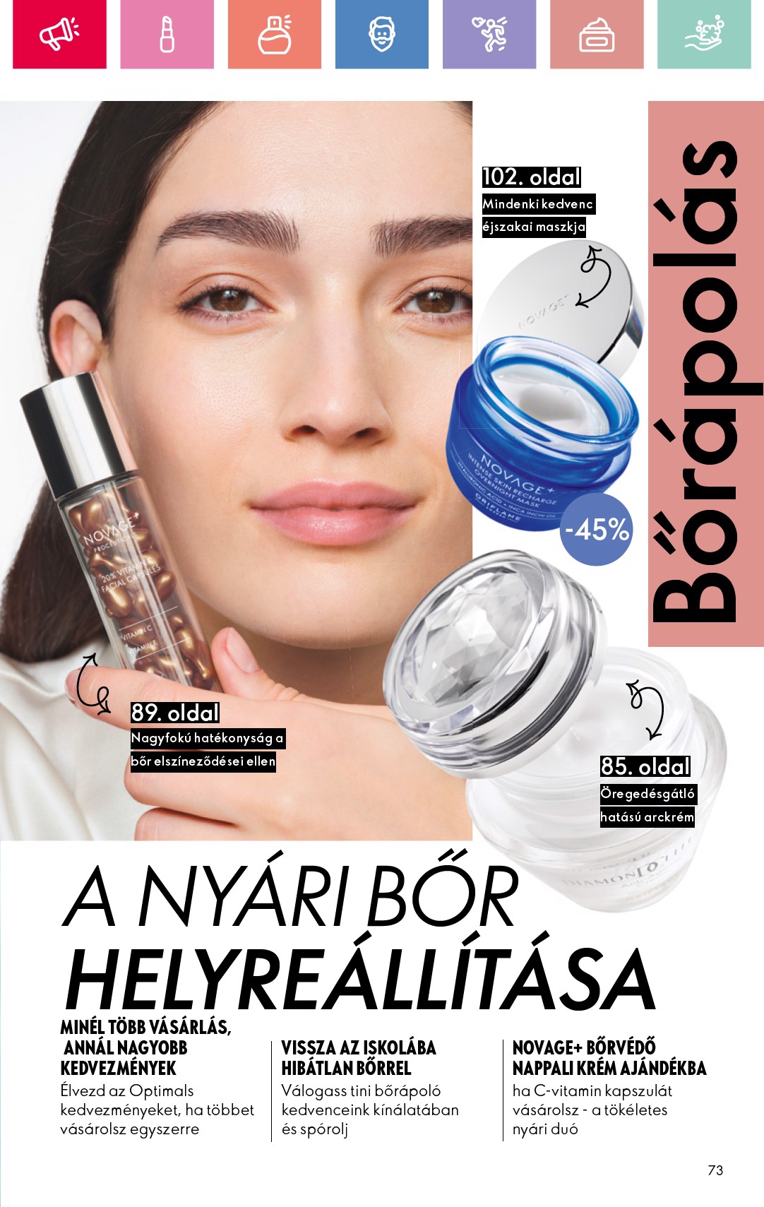 oriflame - Oriflame akciós újság, érvényes 08.17. - 09.06. - page: 73 oriflame - Oriflame akciós újság, érvényes 08.17. - 09.06. - page: 73