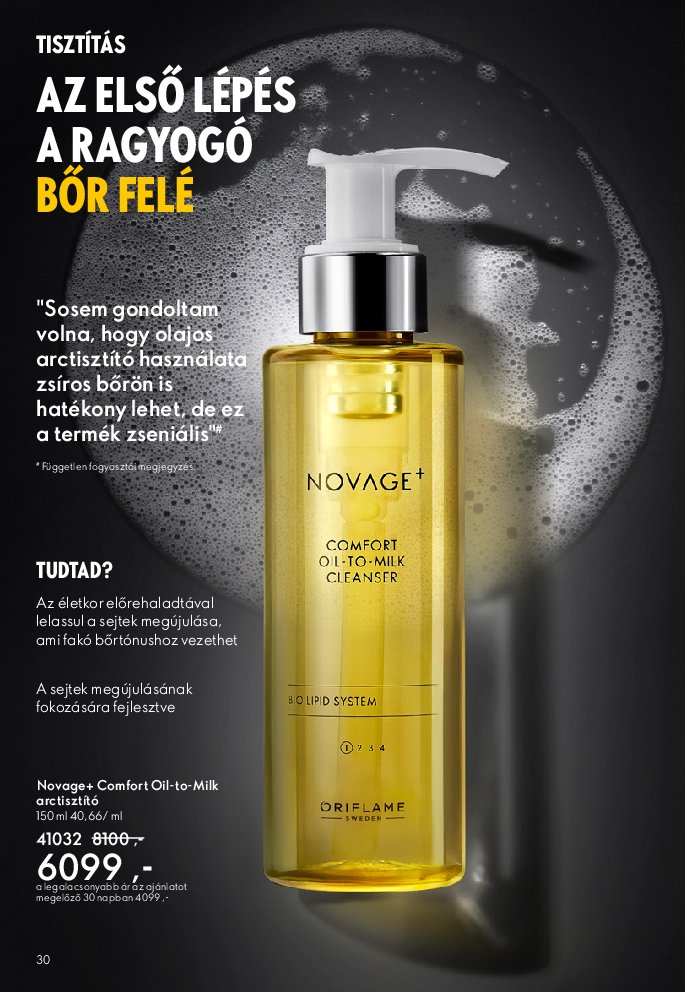 oriflame - Oriflame akciós újság, érvényes 09.07. - 09.30. - page: 30 oriflame - Oriflame akciós újság, érvényes 09.07. - 09.30. - page: 30