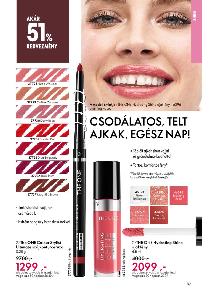 oriflame - Oriflame akciós újság, érvényes 09.07. - 09.30. - page: 57 oriflame - Oriflame akciós újság, érvényes 09.07. - 09.30. - page: 57
