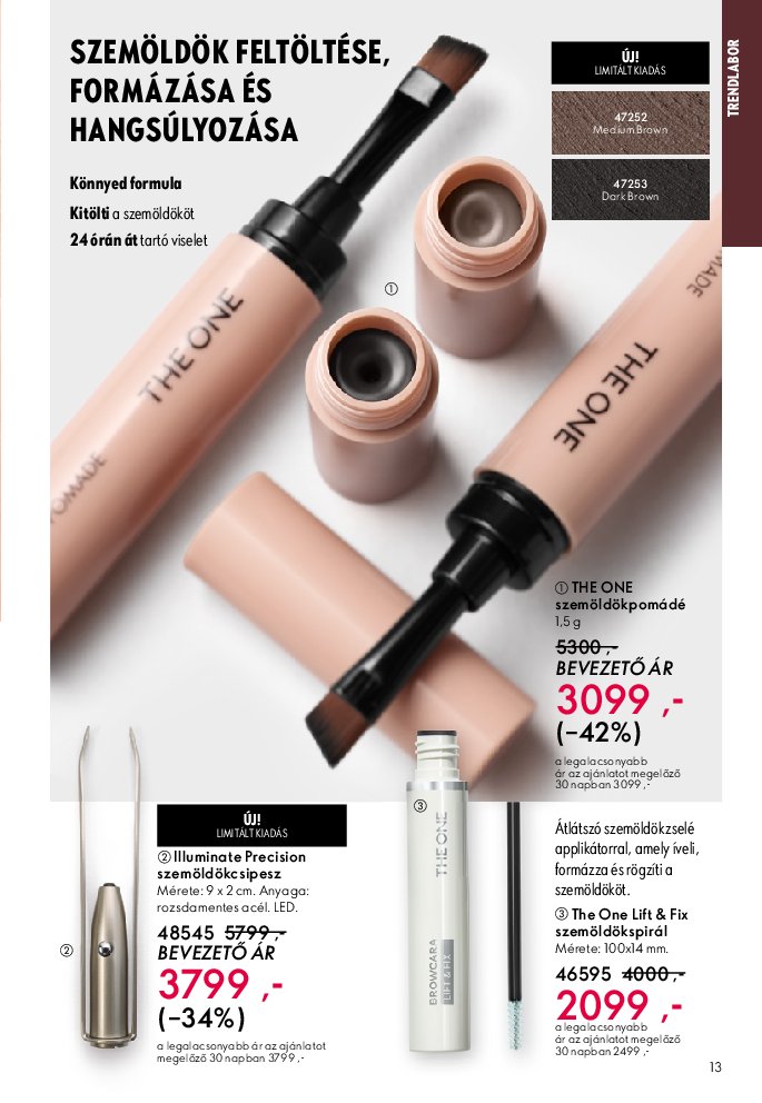 oriflame - Oriflame akciós újság, érvényes 09.07. - 09.30. - page: 13 oriflame - Oriflame akciós újság, érvényes 09.07. - 09.30. - page: 13