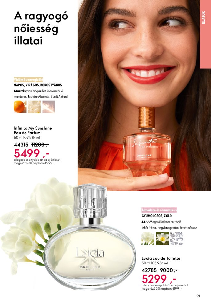 oriflame - Oriflame akciós újság, érvényes 09.07. - 09.30. - page: 91 oriflame - Oriflame akciós újság, érvényes 09.07. - 09.30. - page: 91