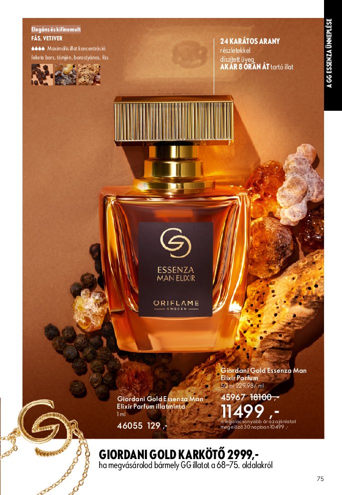 oriflame - Oriflame akciós újság, érvényes 09.07. - 09.30. - page: 75 oriflame - Oriflame akciós újság, érvényes 09.07. - 09.30. - page: 75