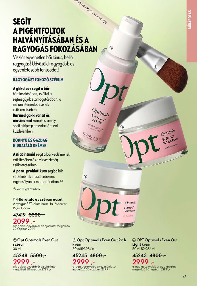 oriflame - Oriflame akciós újság, érvényes 09.07. - 09.30. - page: 45 oriflame - Oriflame akciós újság, érvényes 09.07. - 09.30. - page: 45